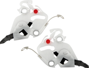 Arai VAS-V helmet visor release mechanism, left and right, made in Japan