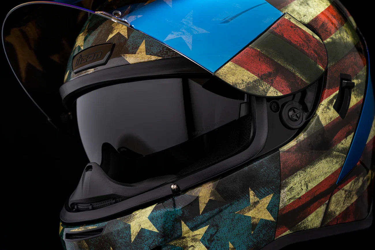 ICON Airform- Old Glory Helmet
