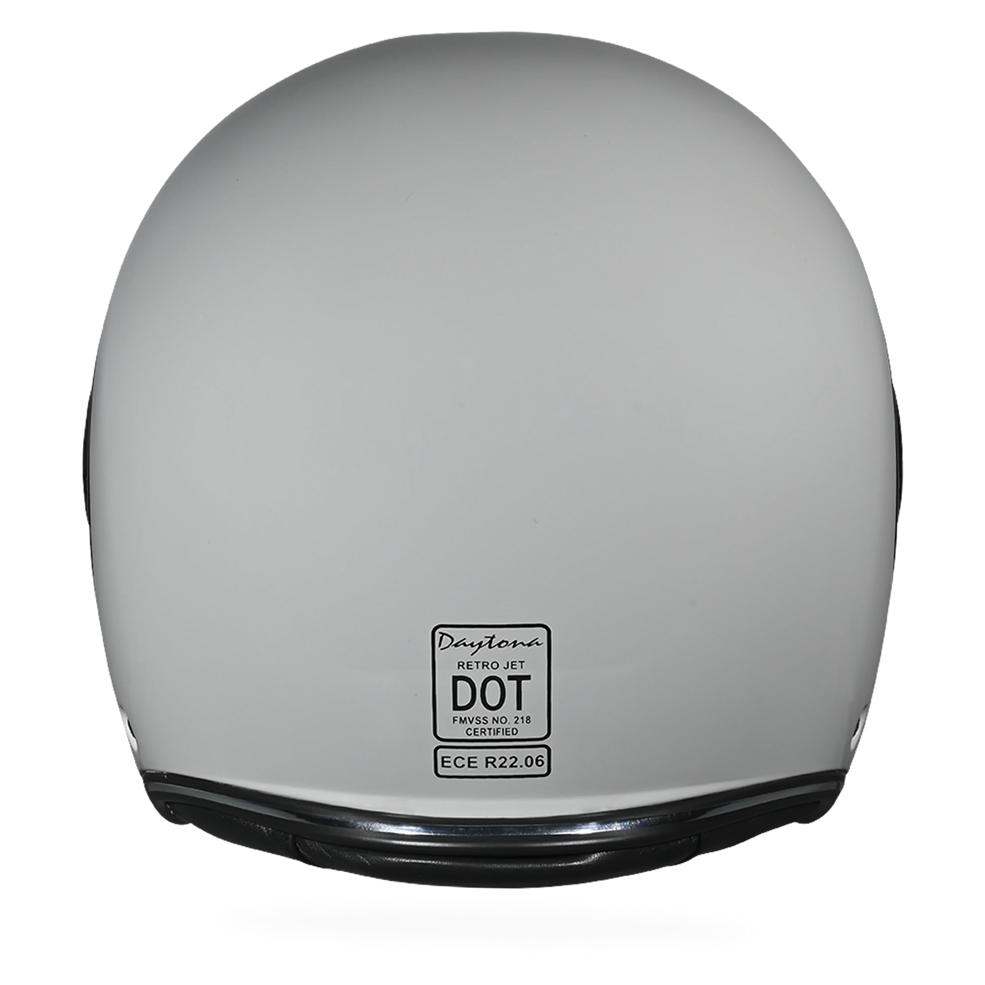 Daytona Helmets D.O.T. & ECE Daytona Retro Jet- Cool Grey