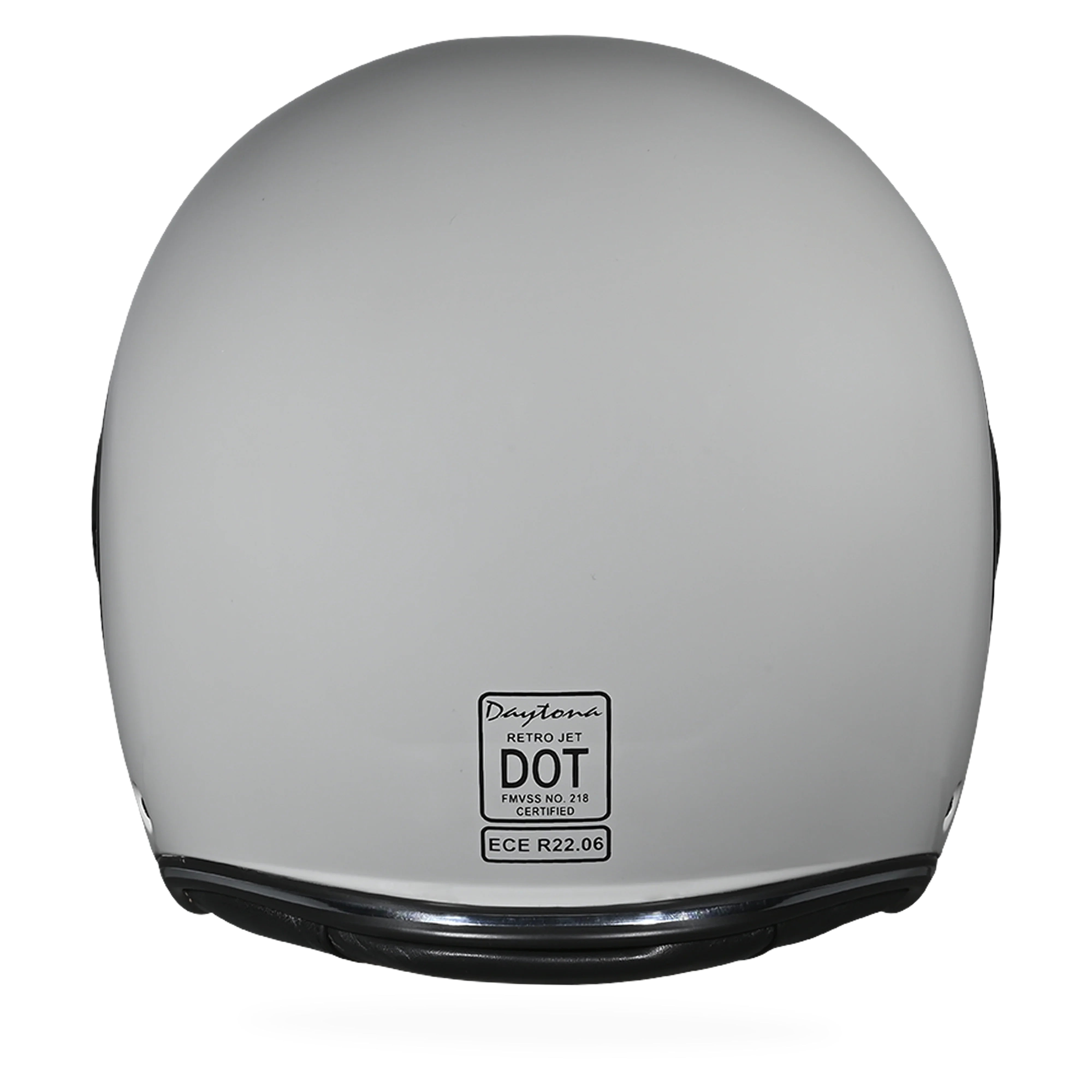 Daytona Helmets D.O.T. & ECE Daytona Retro Jet- Cool Grey