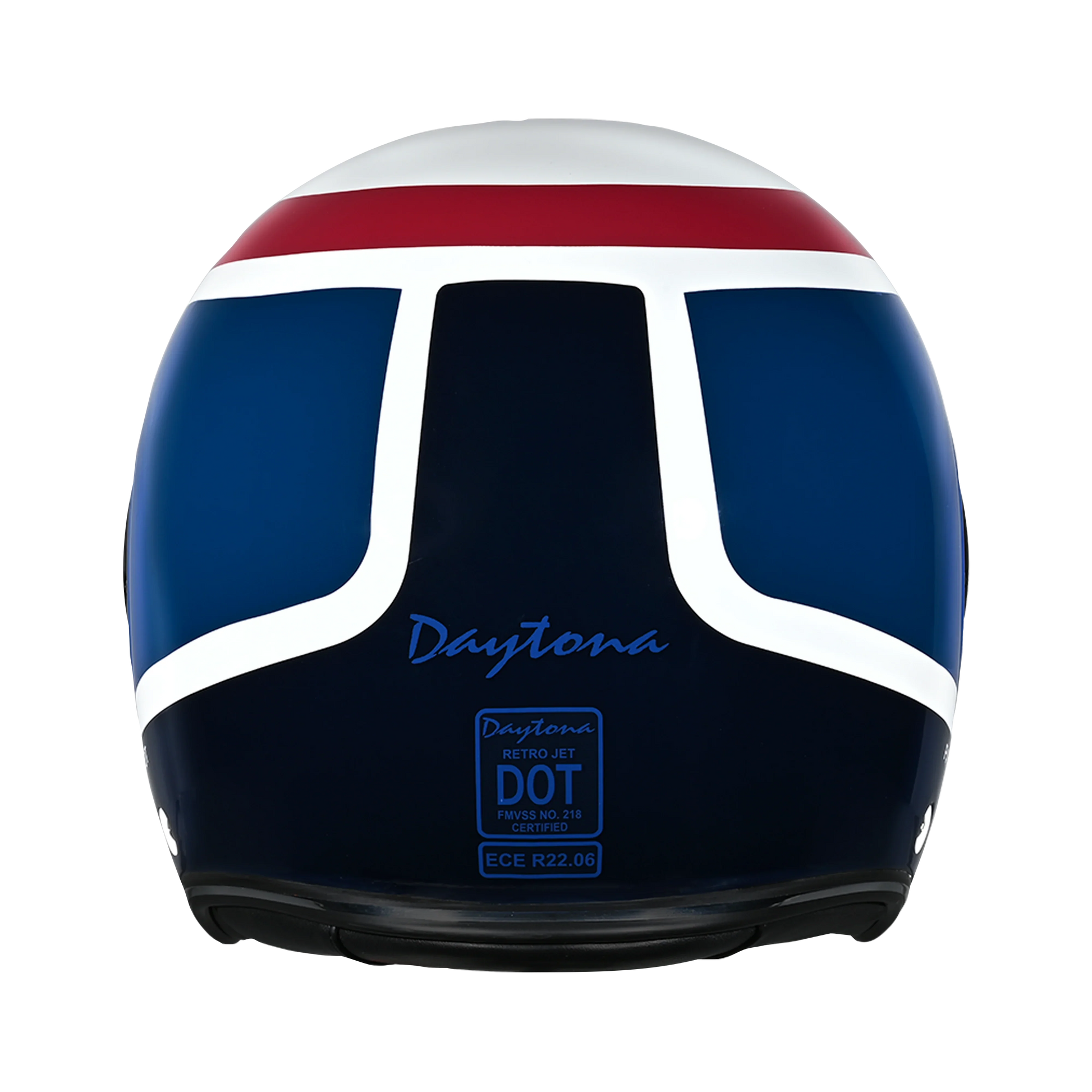 Daytona Helmets D.O.T. & ECE Daytona Retro Jet- W/ Patriot