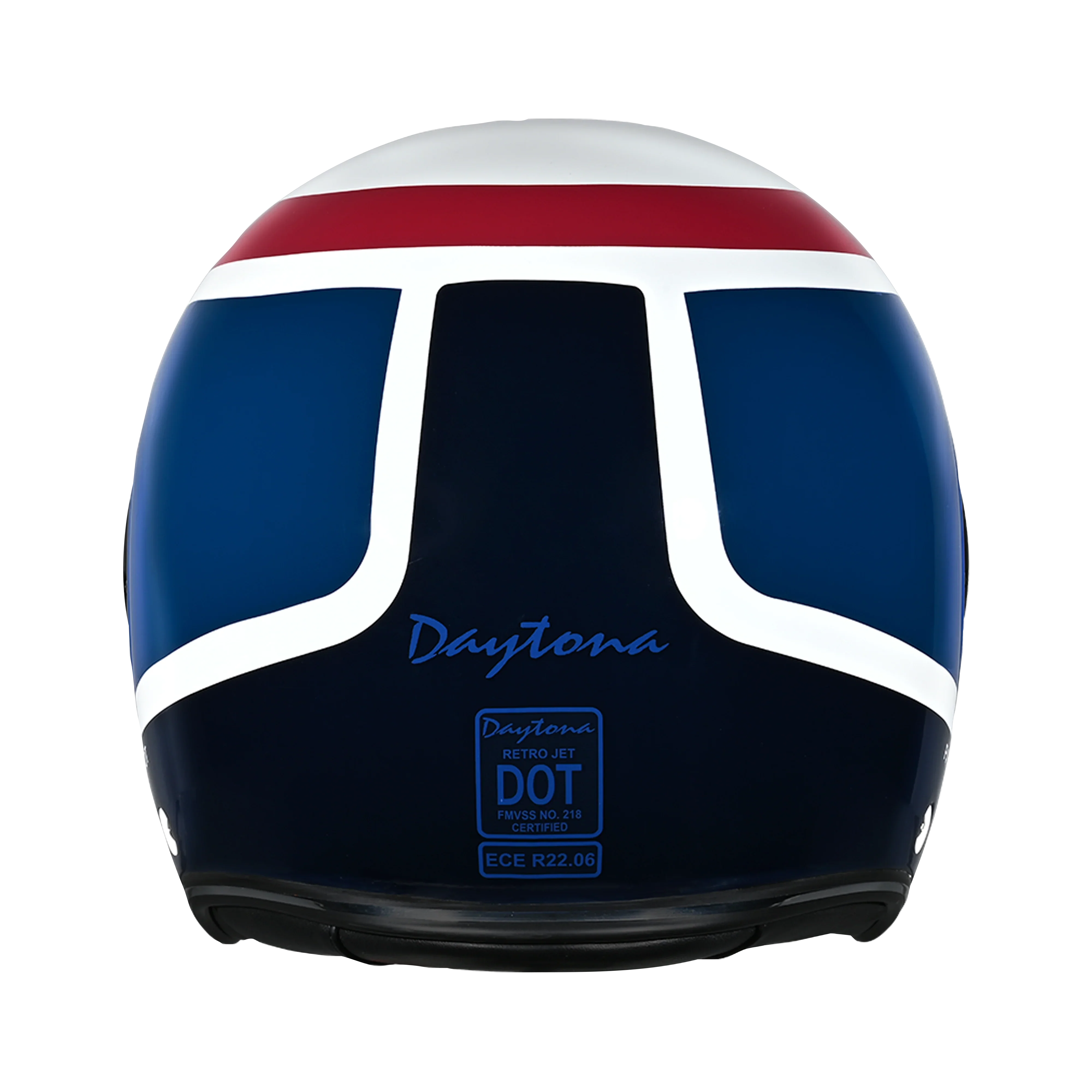 Daytona Helmets D.O.T. & ECE Daytona Retro Jet- W/ Patriot