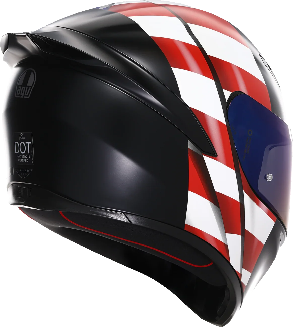 hjc american flag helmet Hot Leathers HLT68 Black Glossy Motorcycle Skull Cap Half DOT Approved resistance thermoplastic material AGV K1 S US Flag