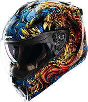 ICON Threshold- Burn Birdie Burn Modular Helmet