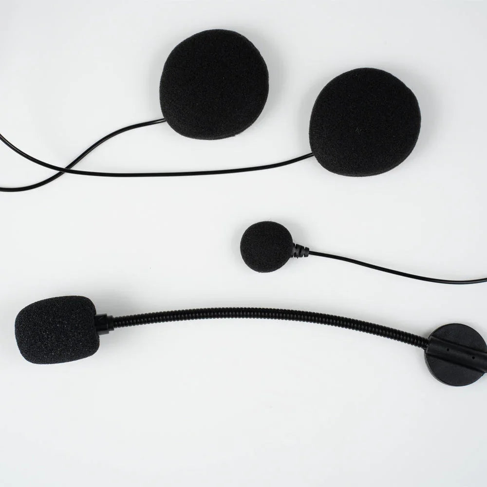 Daytona Helmets Motorcycle Bluetooth Headset - Motorcycle Communication System For All Types of Helmets