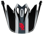 Bell MX 9 VISOR TWITCH DBK 24 BLACK WHITE