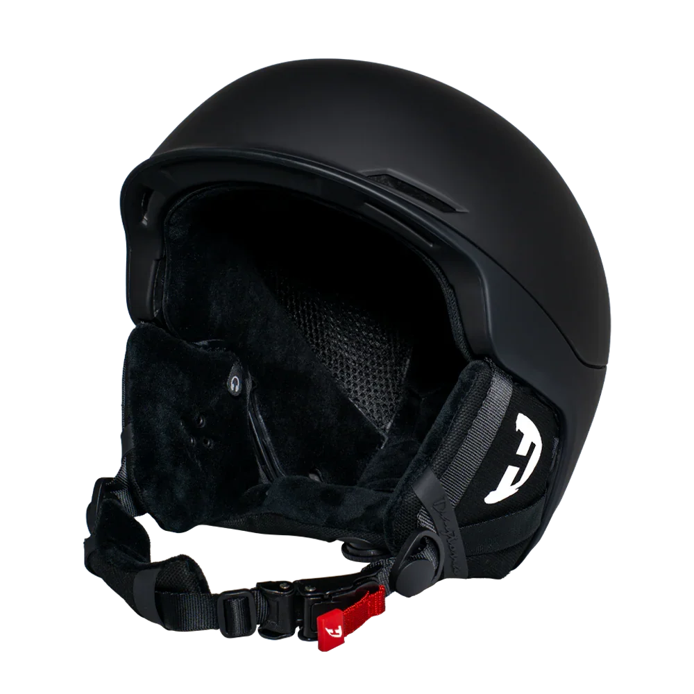 Daytona Helmets Daytona Steeze Snowboard Helmet - Adjustable Helmet for Men, Women & Youth - Dull Black Finish