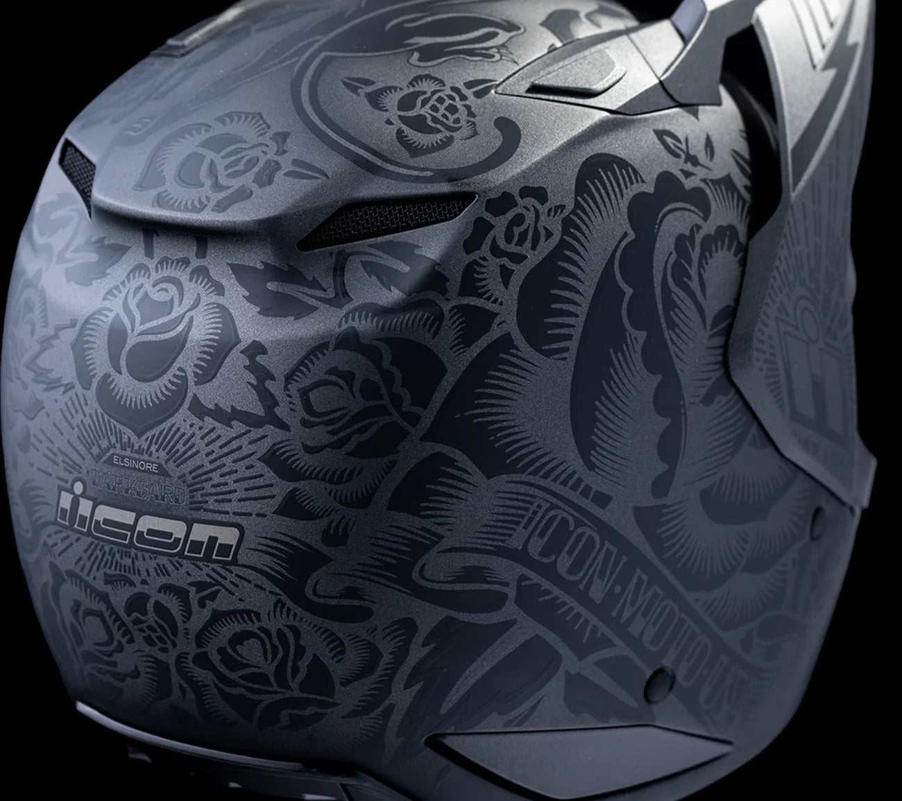 ICON Elsinore- Darkgard Helmet