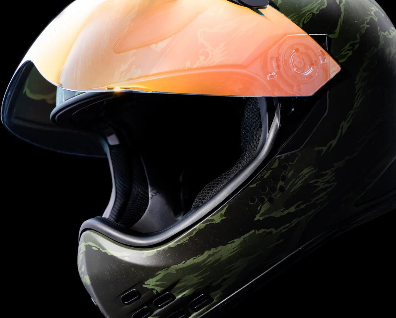 ICON Domain- Tiger's Blood Helmet