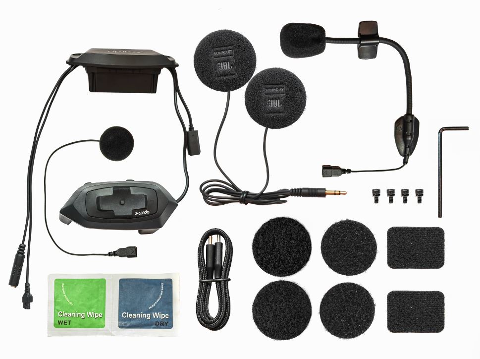 Cardo HJC 4X Premium Bluetooth® Communication System for HJC Helmets