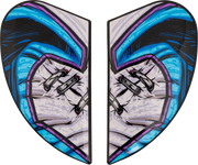 ICON Airframe Pro- Helmet Side Plates - Krazy Klown 2