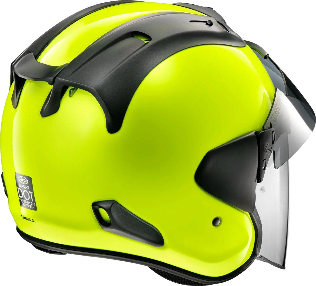ARAI RAM-X FLOURESCENT YELLOW – The Helmet Shop