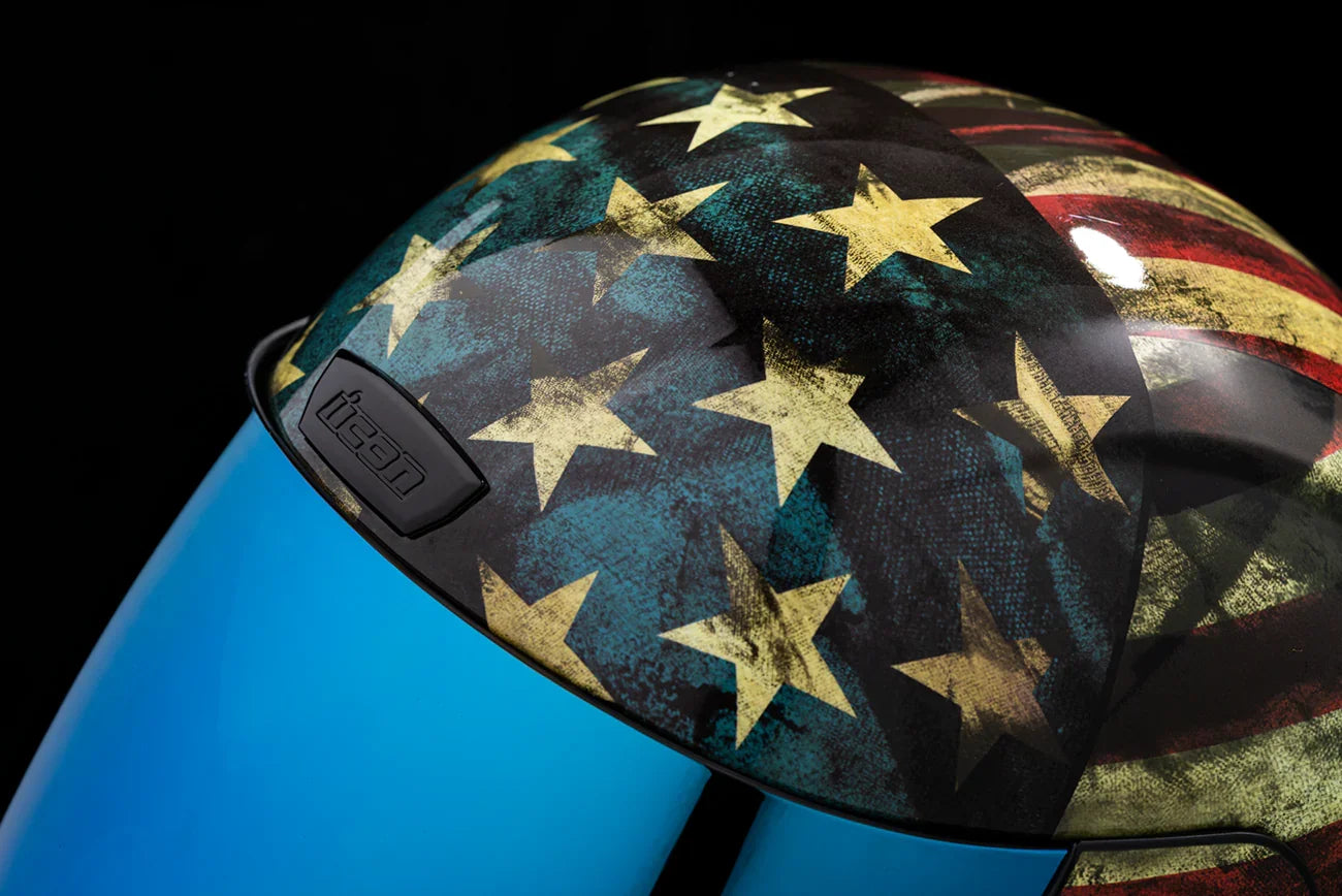 ICON Airform- Old Glory Helmet