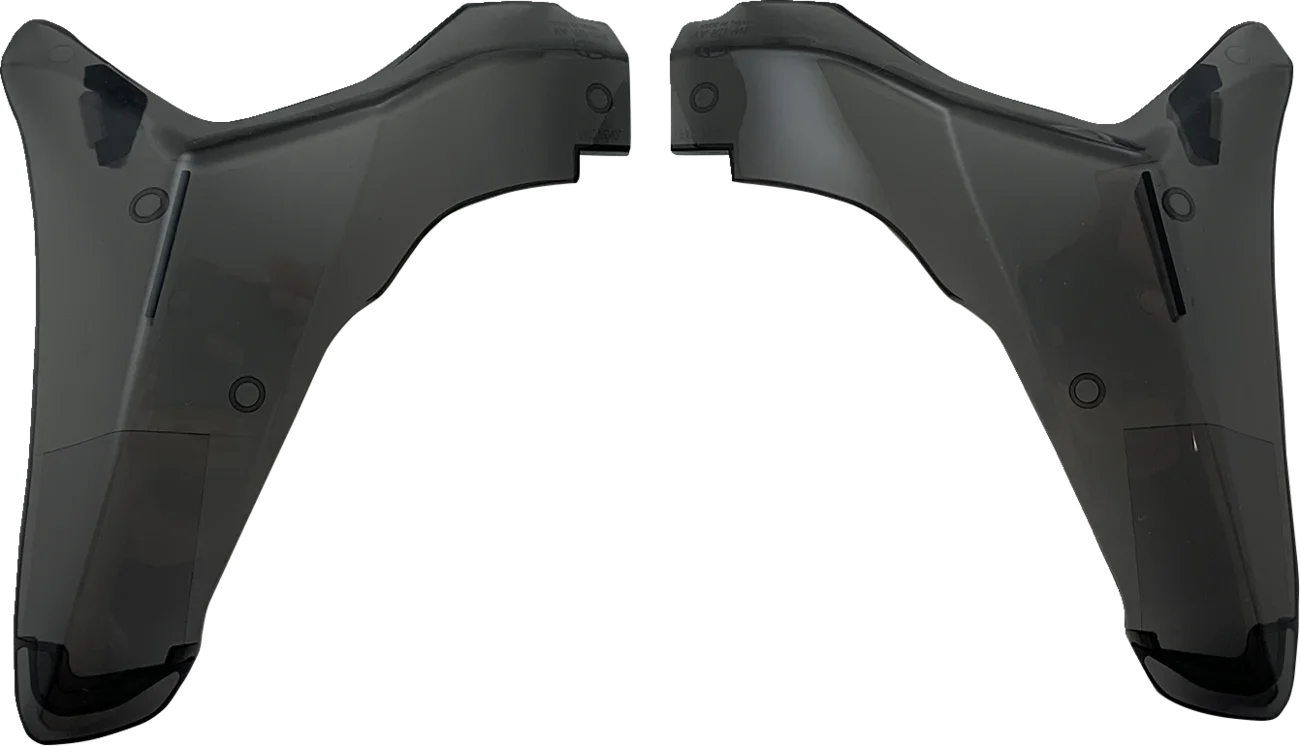 Black motorcycle helmet visor shields, replacement parts for full-face helmets