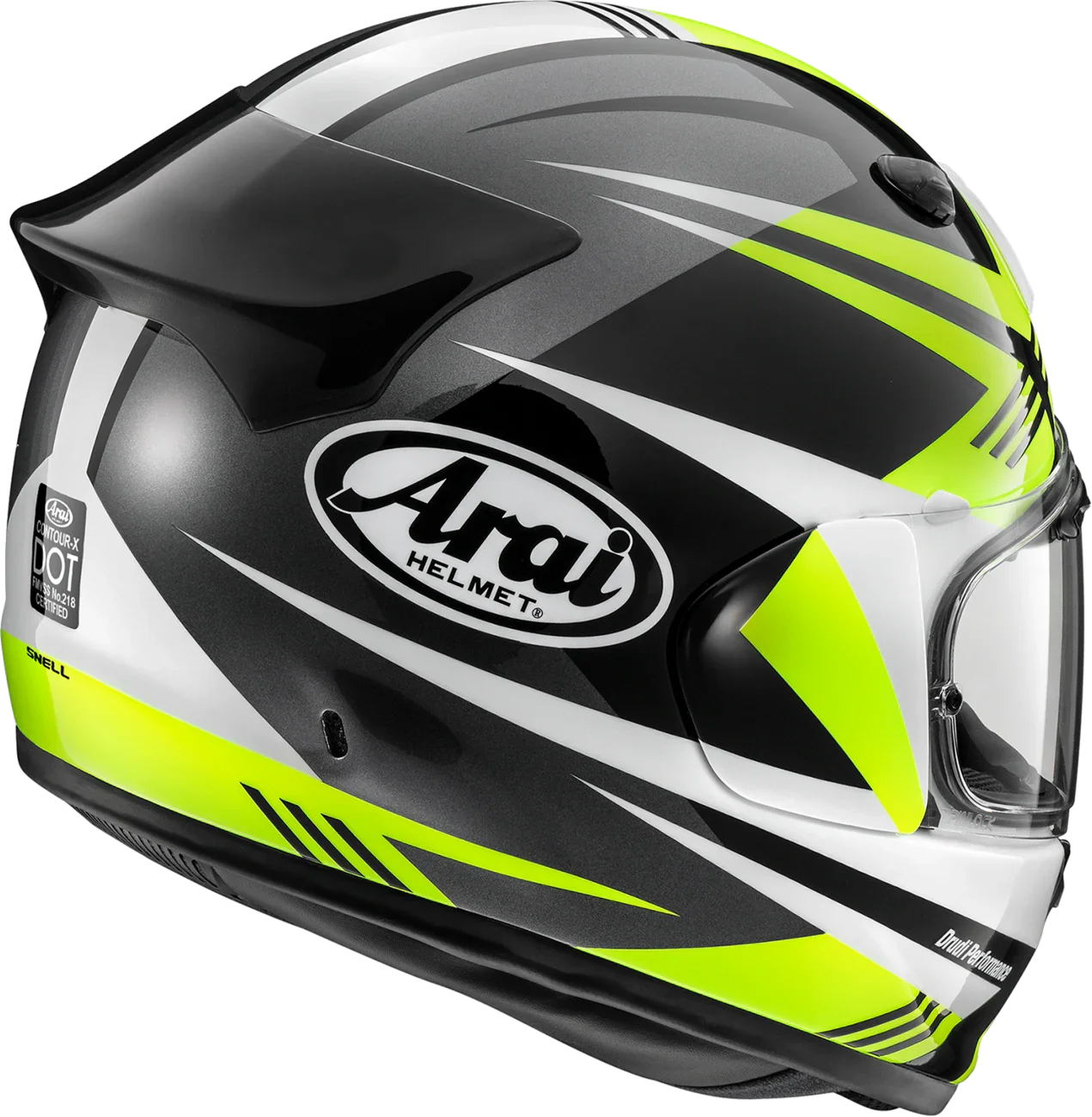 arai contour-x face helmet - Snake function lever releases both the side cover/pod and shield pin for quick and simple shield removal Contour-X | Mark Red |