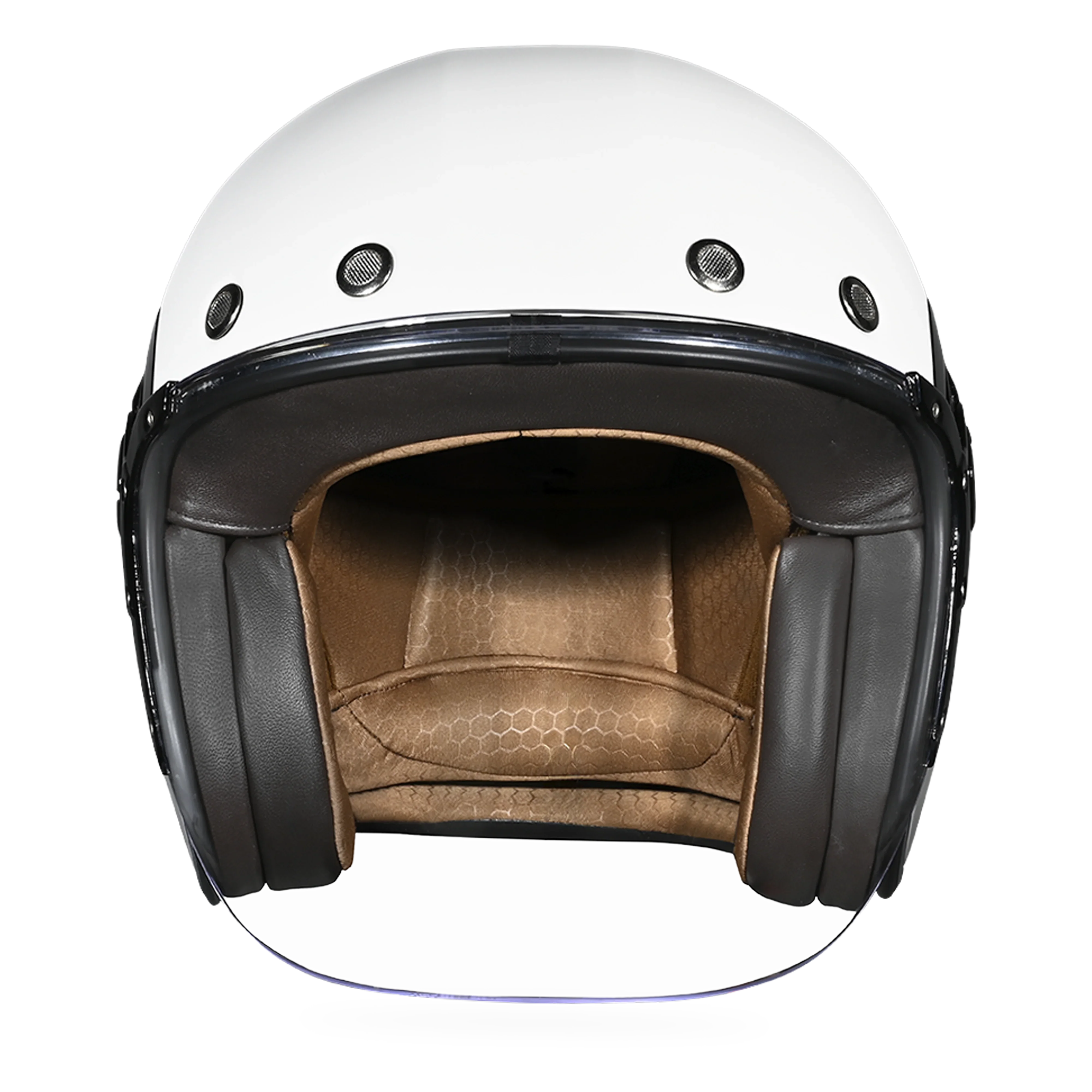 Daytona Helmets D.O.T. & ECE Daytona Retro Jet- Hi-Gloss White