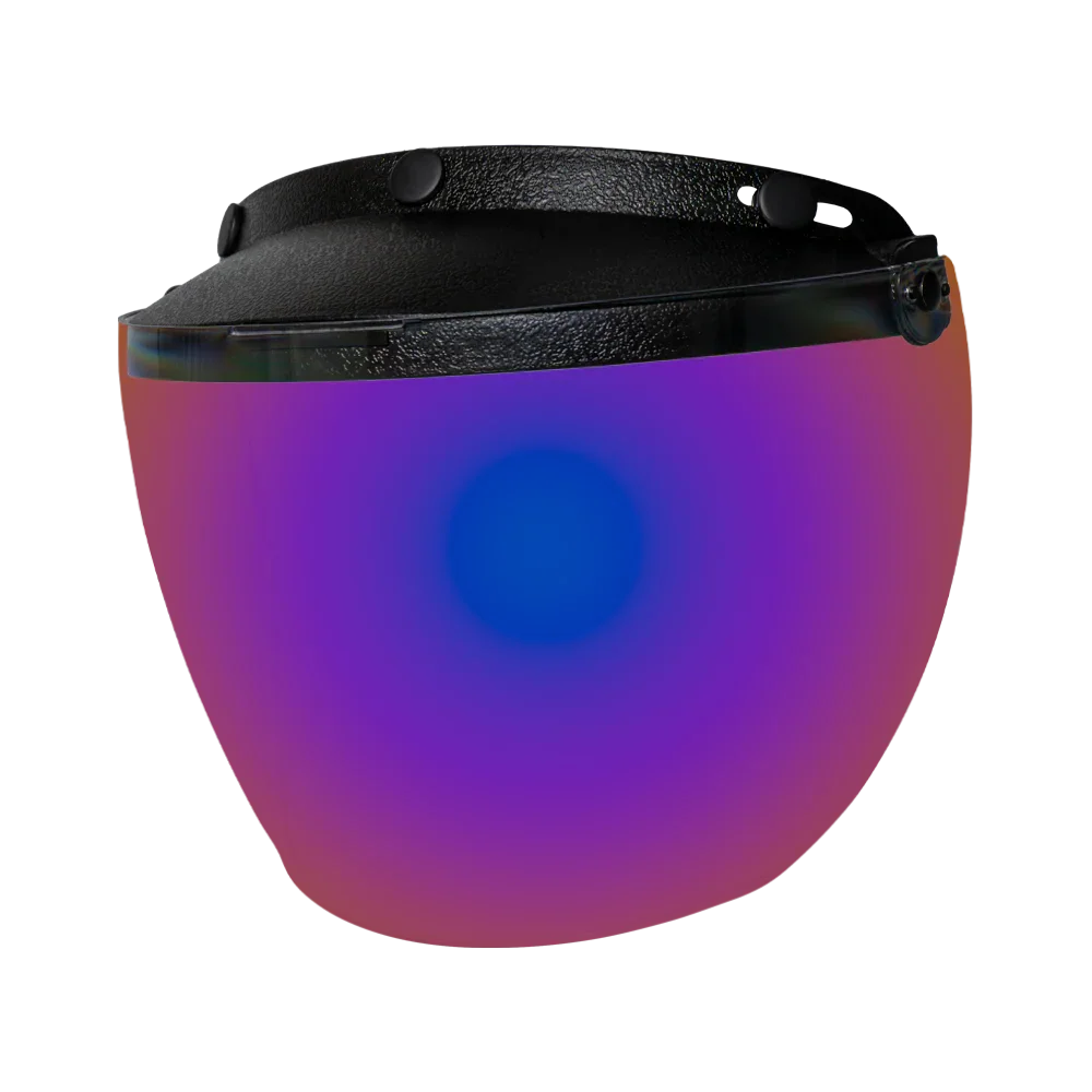 Daytona Helmets Flip Up Visor- Rainbow