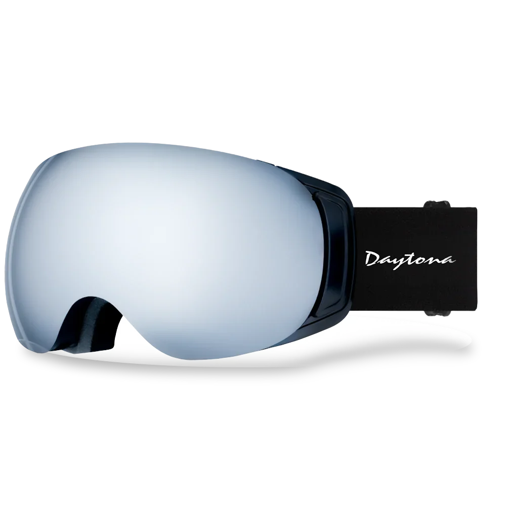 Daytona Helmets Daytona Snow Goggle Range (Includes 1 x Magnetic Frame, 3 x Magnetic Lens, 1 x Goggles Dust Cover)