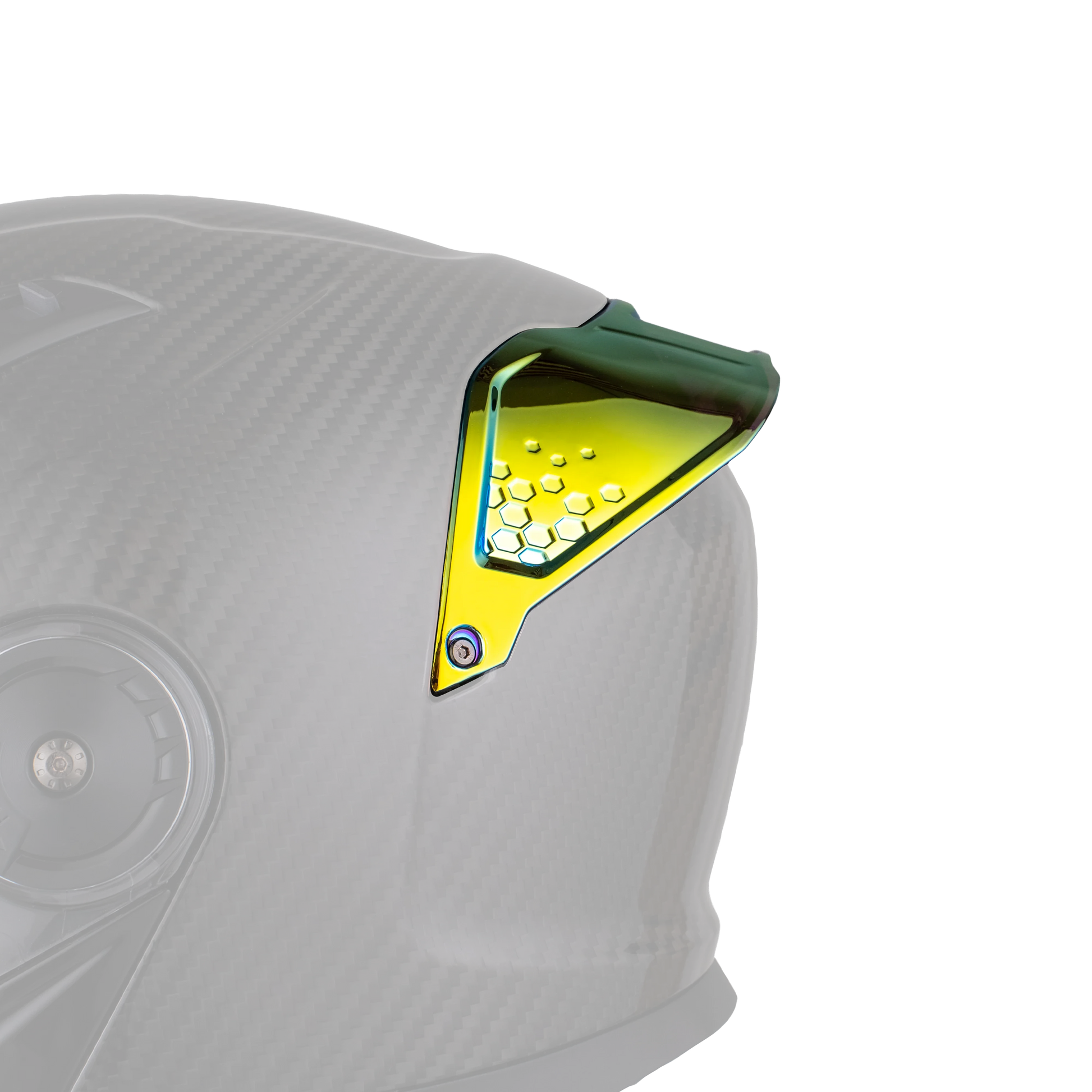 Daytona Helmets C6 Rear Spoiler Revo- Gold