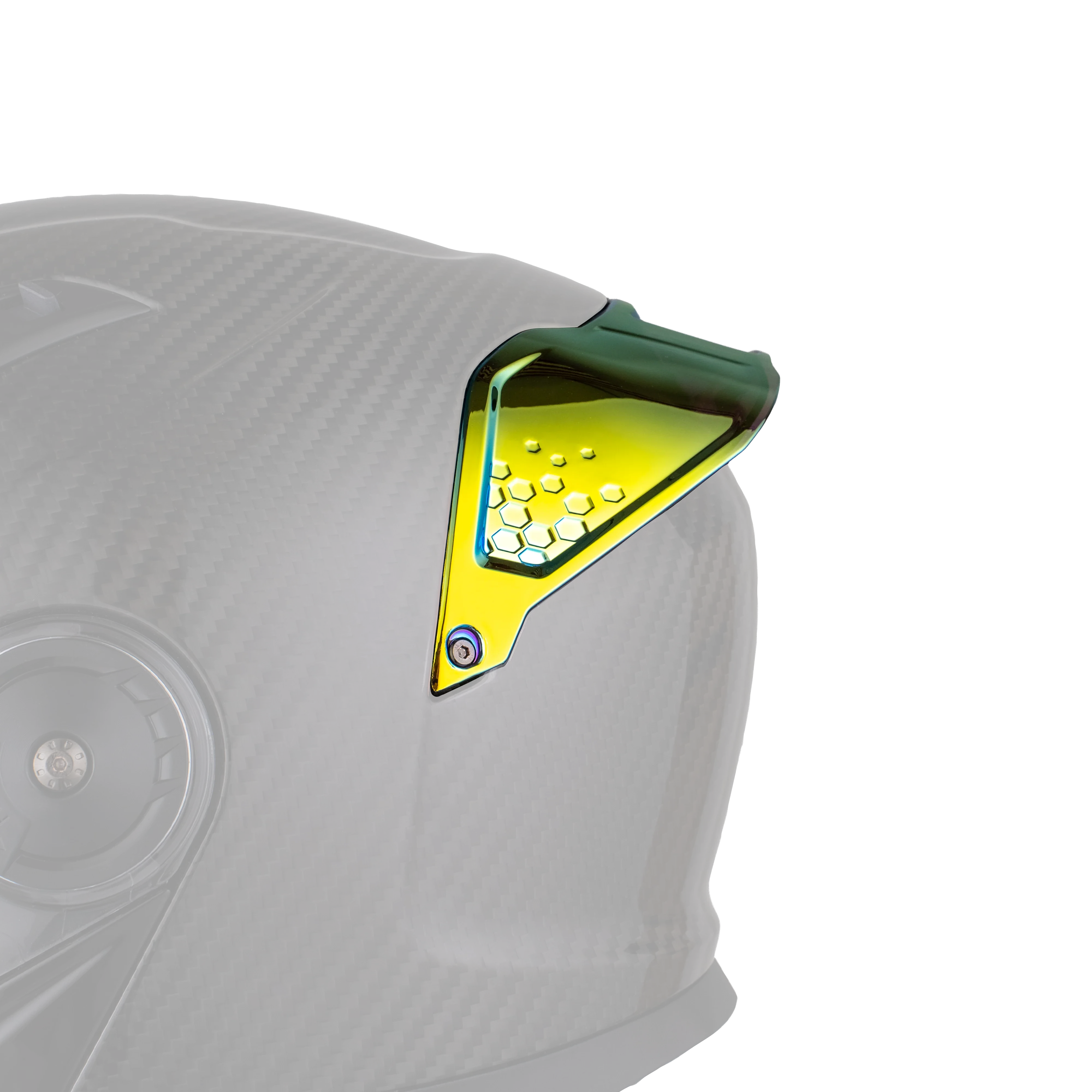 Daytona Helmets C6 Rear Spoiler Revo- Gold