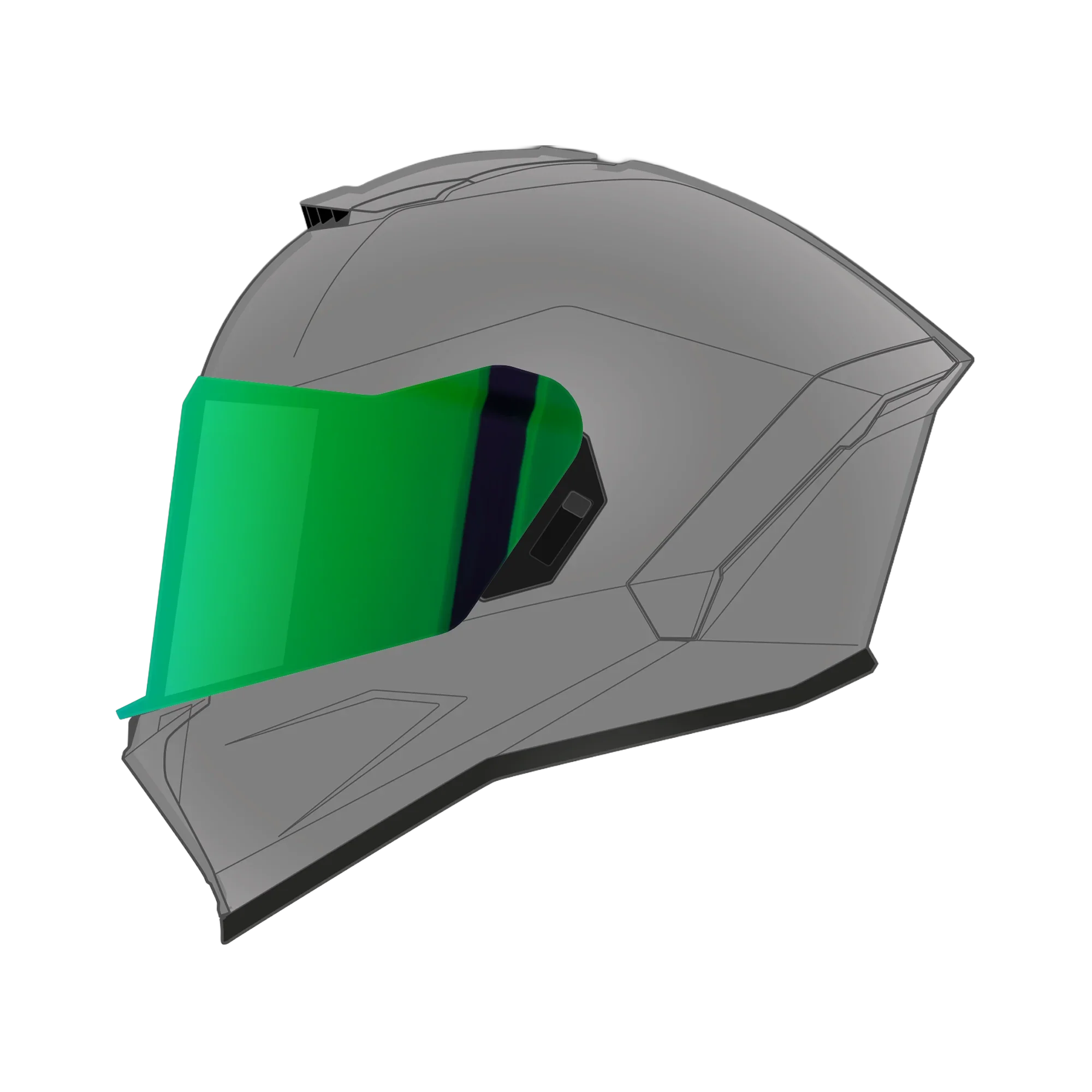 Daytona Helmets Viper Shield Outer- Green