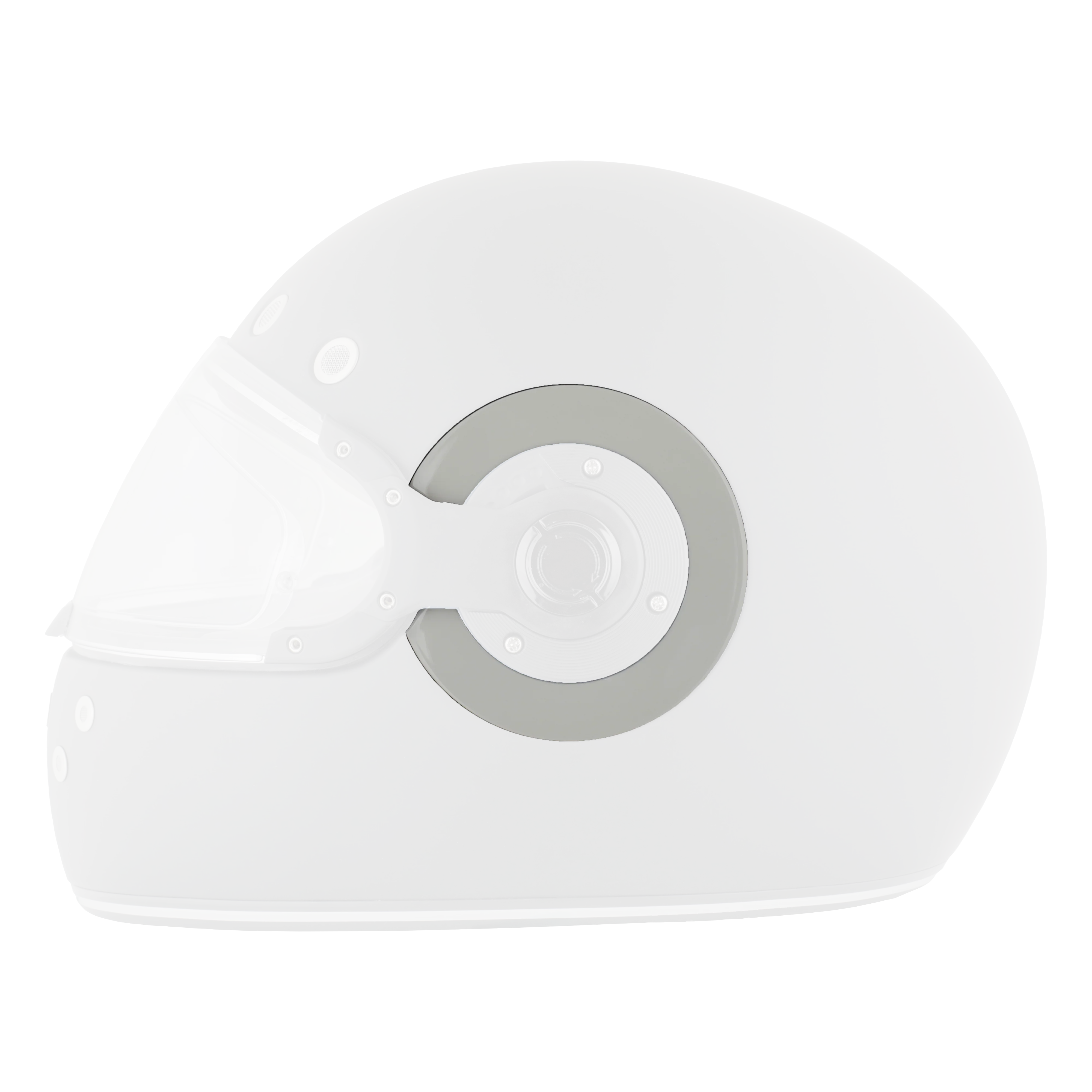 Daytona Helmets Retro Ring- Grey
