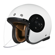 Daytona Helmets D.O.T. & ECE Daytona Retro Jet- Hi-Gloss White