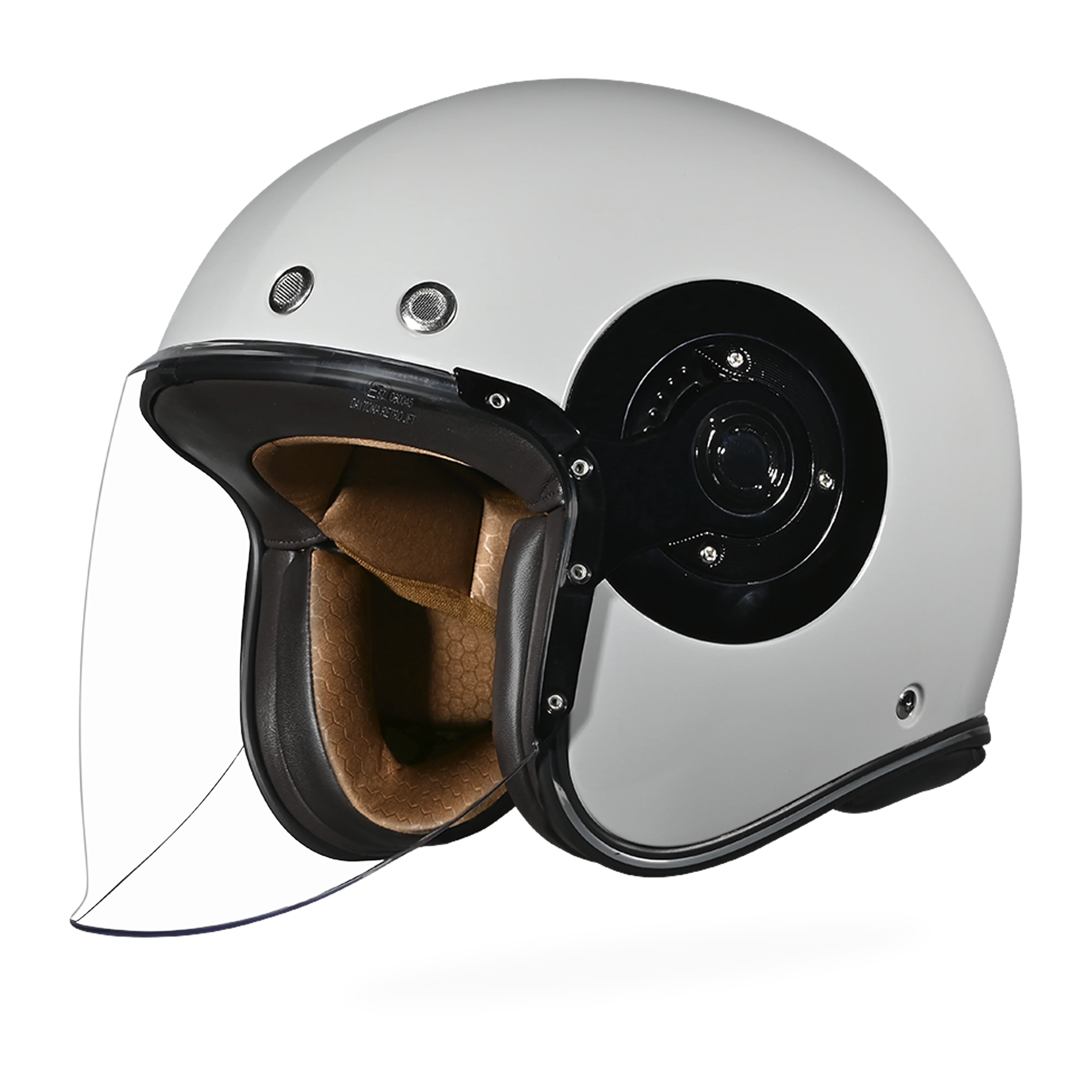Daytona Helmets D.O.T. & ECE Daytona Retro Jet- Cool Grey