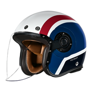 Daytona Helmets D.O.T. & ECE Daytona Retro Jet- W/ Patriot