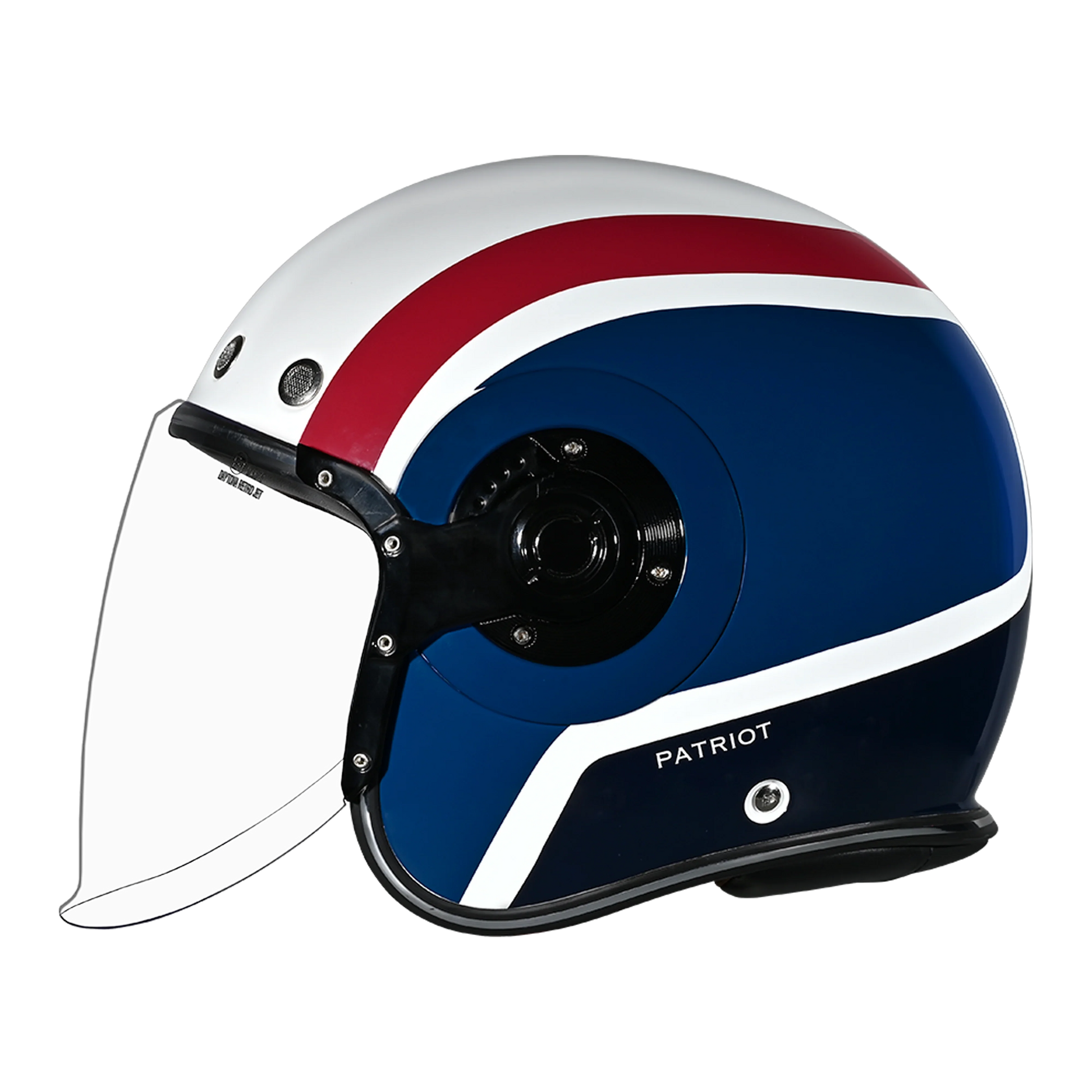 Daytona Helmets D.O.T. & ECE Daytona Retro Jet- W/ Patriot
