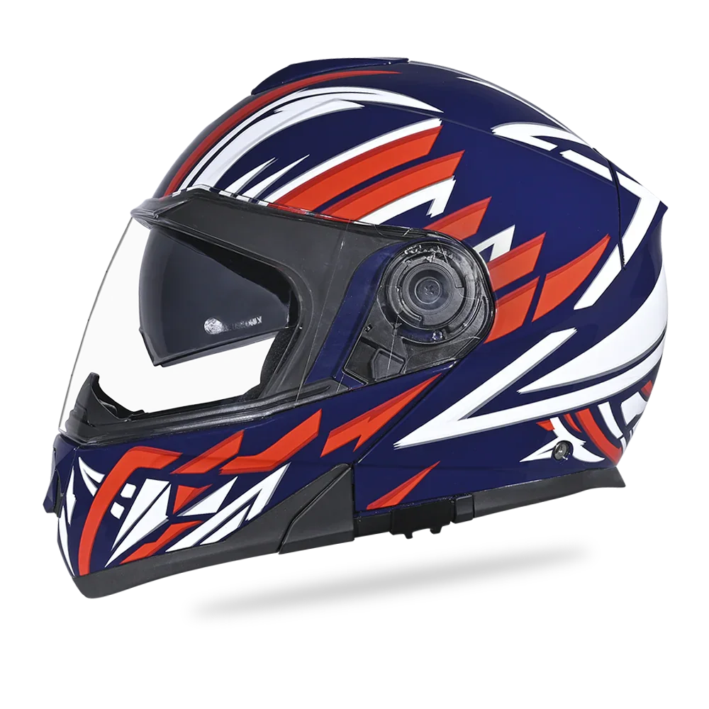 Daytona Helmets Daytona Glide Modular Motorcycle Helmet - DOT Approved, Bluetooth Ready, Dual Visor, Men/Women/Youth - W/ Liberty