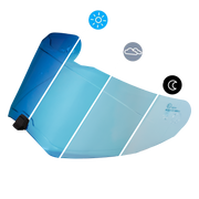 Legacy Shield Outer- Photochromic Blue