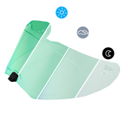 Legacy Shield Outer- Photochromic Green