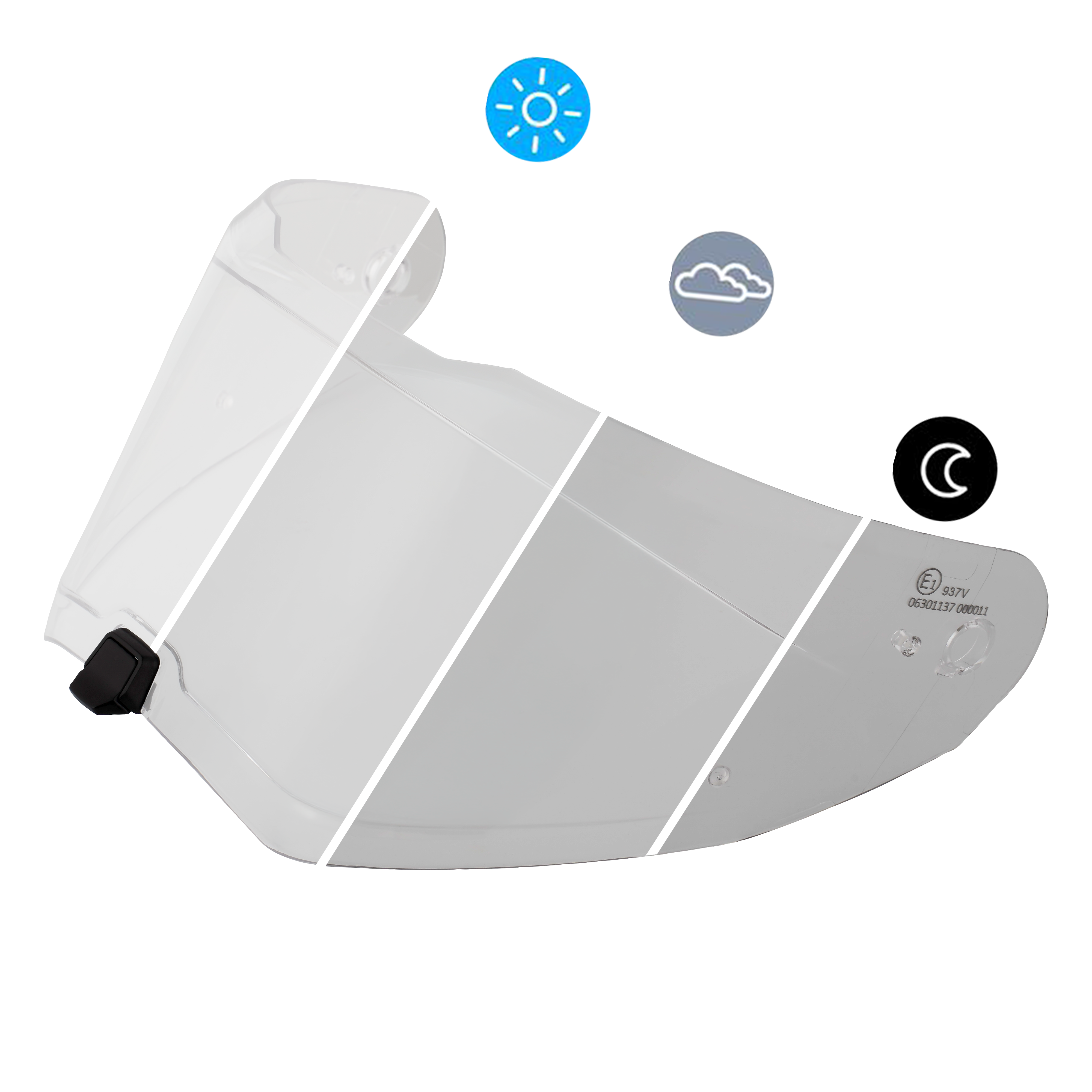 Legacy Shield Outer- Photochromic Smoke