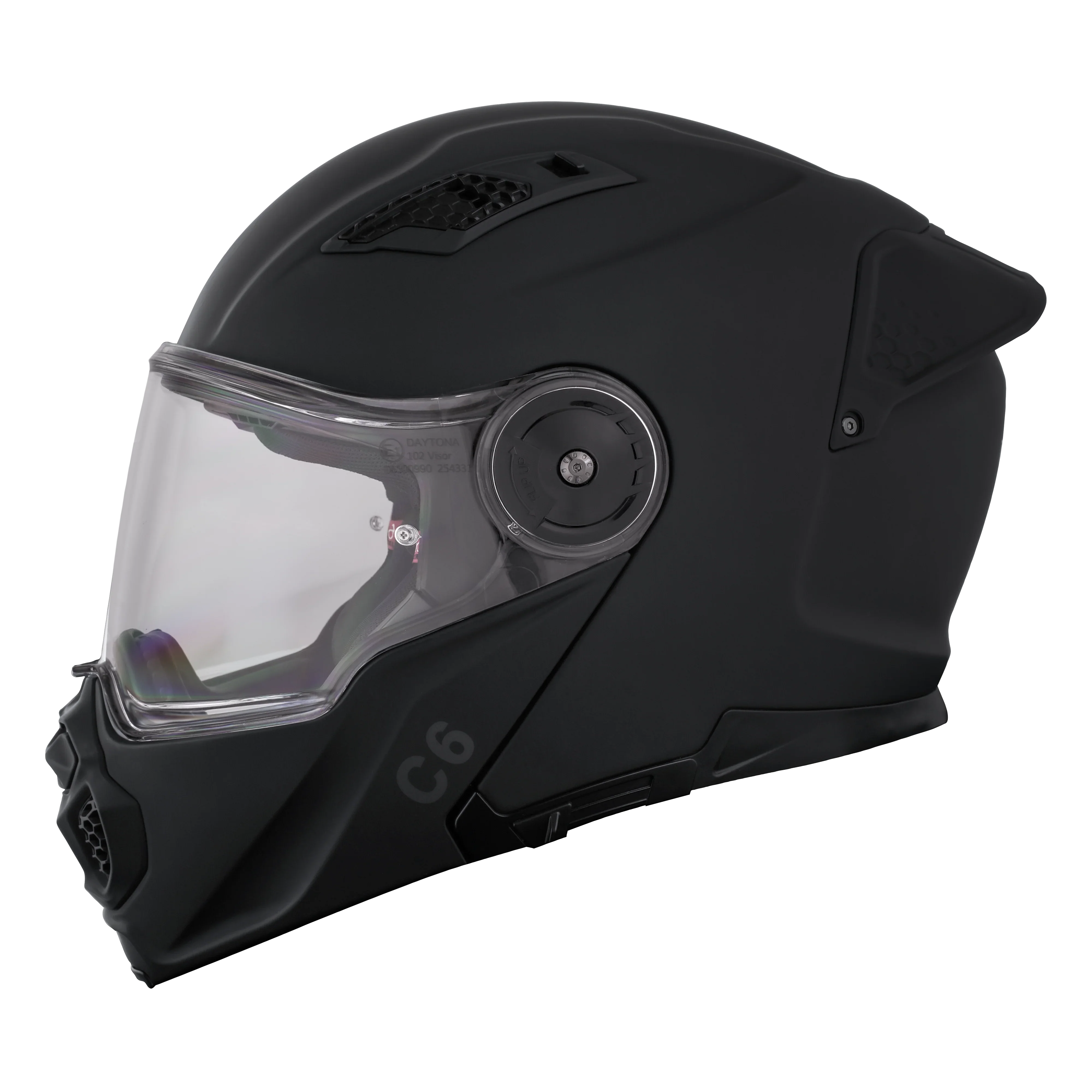 Daytona Helmets D.O.T. & ECE Daytona C6- Dull Black