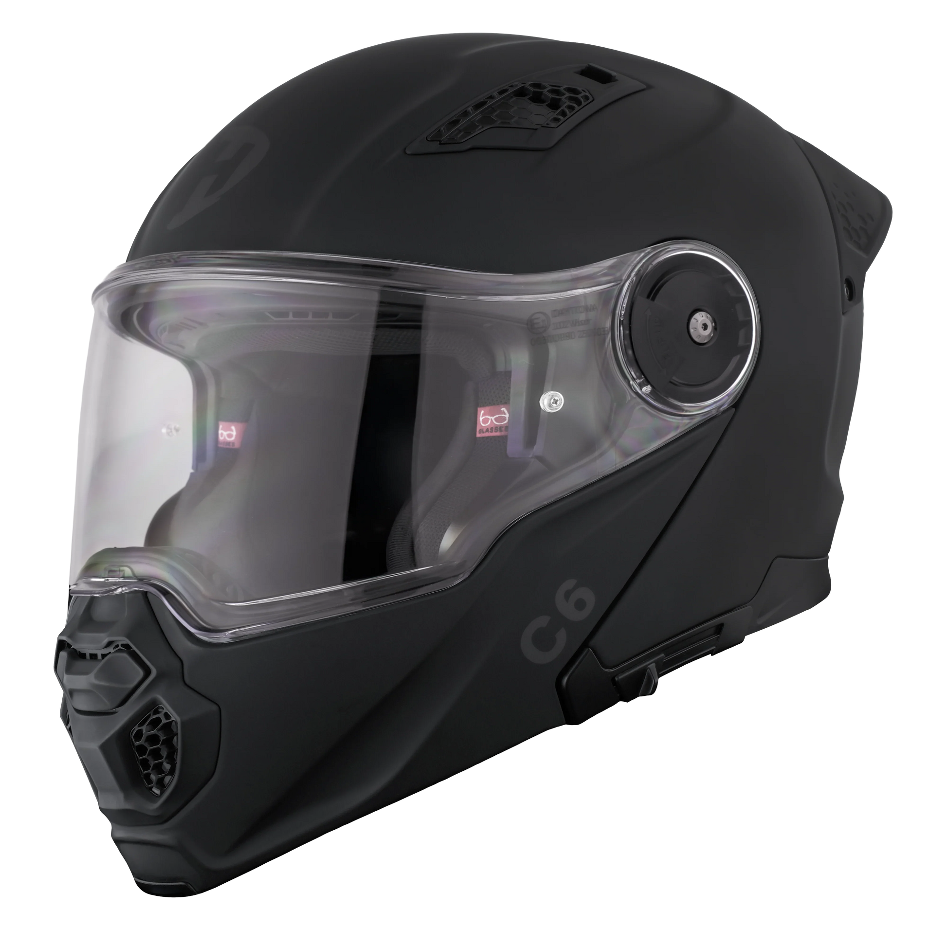 Daytona Helmets D.O.T. & ECE Daytona C6- Dull Black