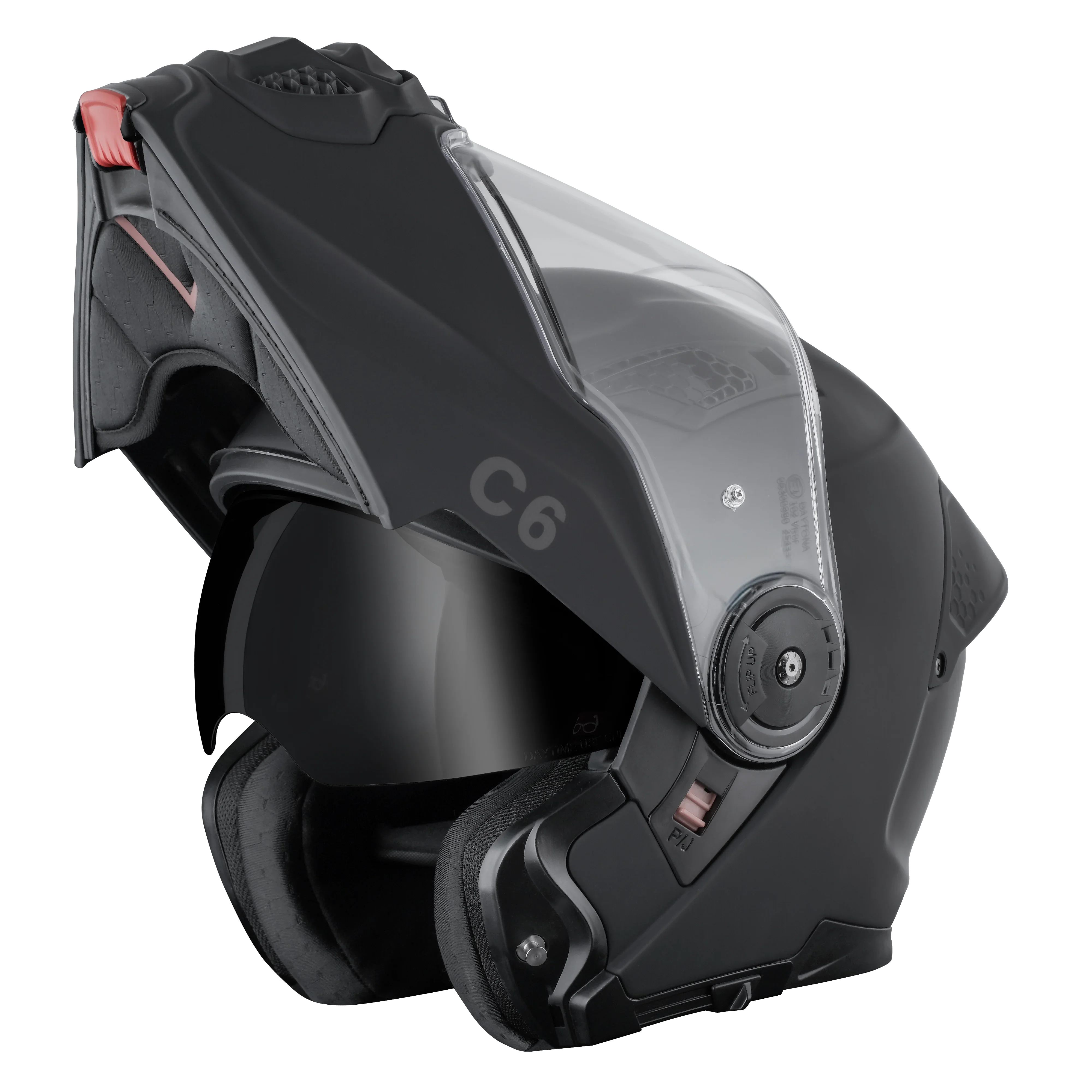 Daytona Helmets D.O.T. & ECE Daytona C6- Dull Black
