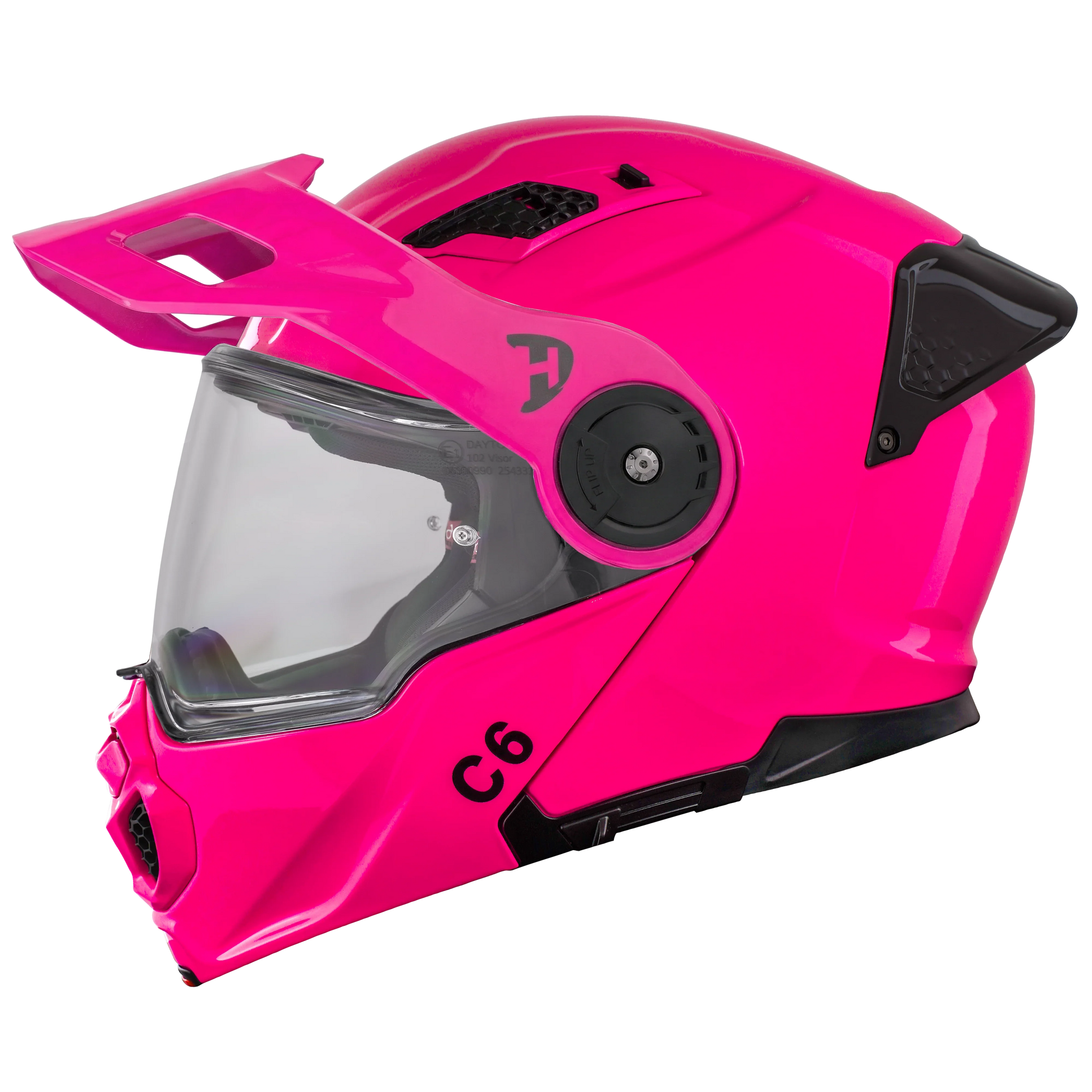 Daytona Helmets D.O.T. & ECE Daytona C6- Hi-Gloss Pink