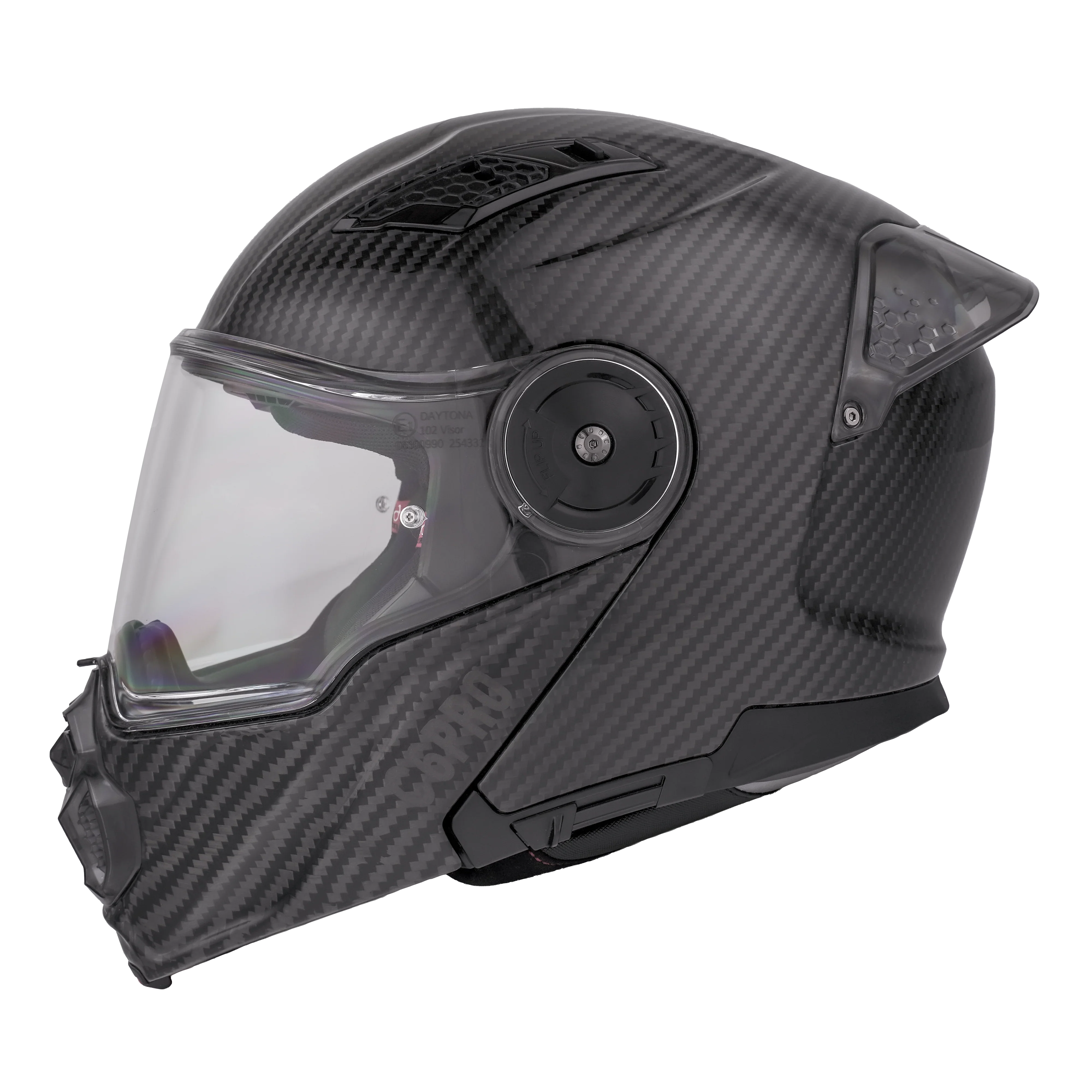 Daytona Helmets D.O.T. & ECE Daytona C6 Pro- Grey Carbon Fiber