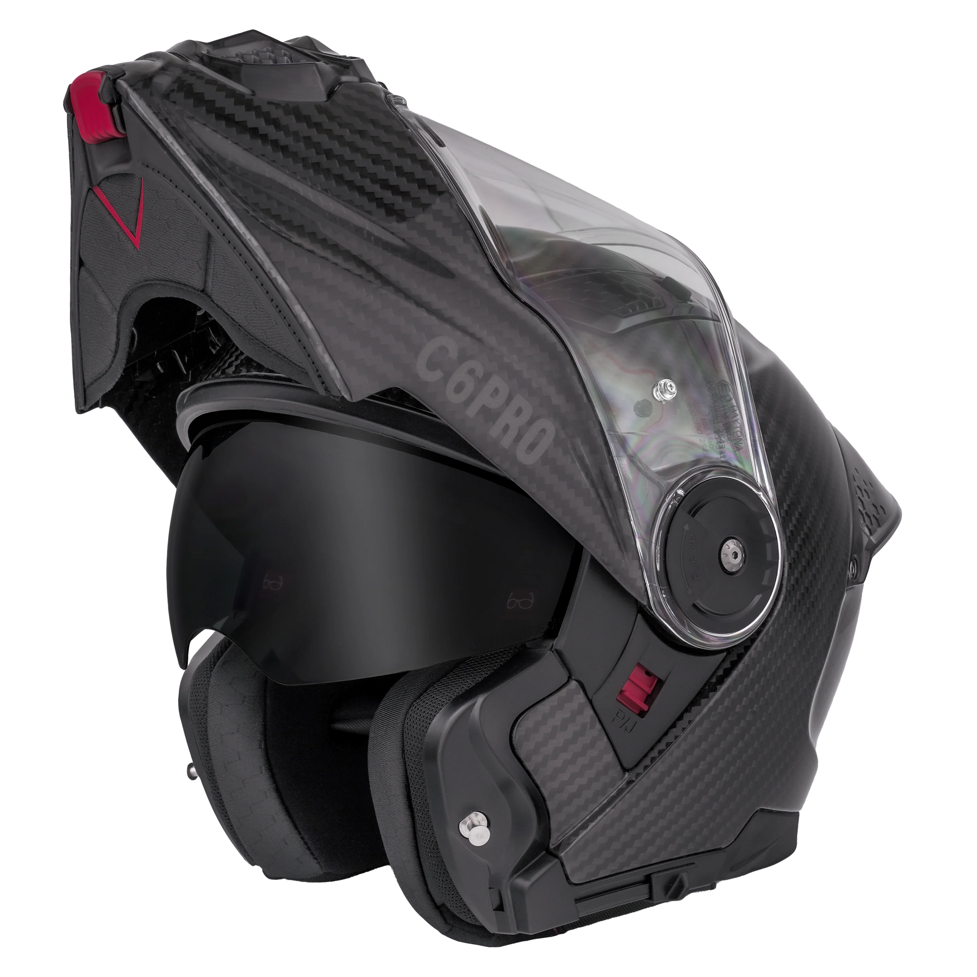 D.O.T. & ECE Daytona C6 PRO- Grey Carbon Fiber 3XL