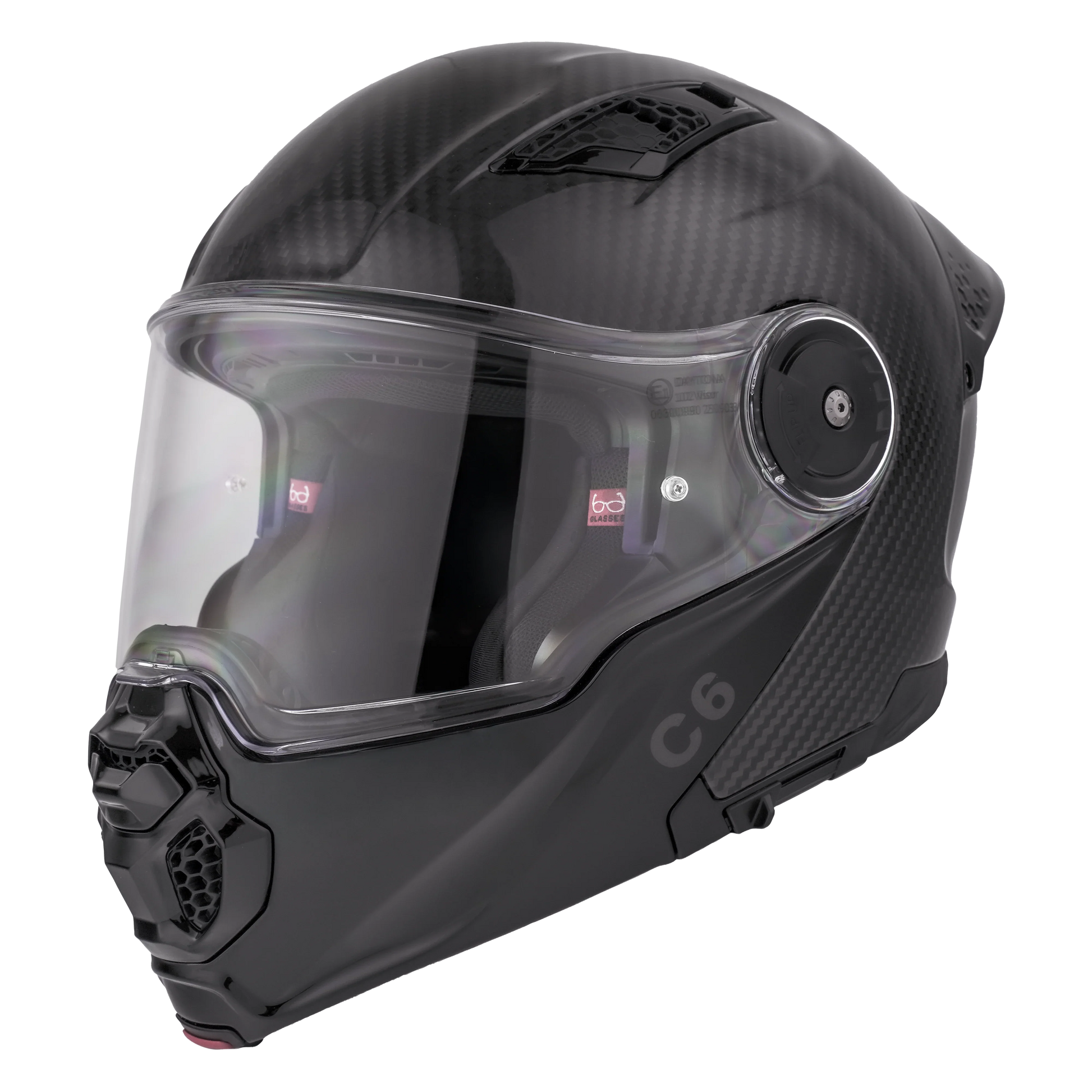 Daytona C6 – Grey Carbon Fiber – The Helmet Shop