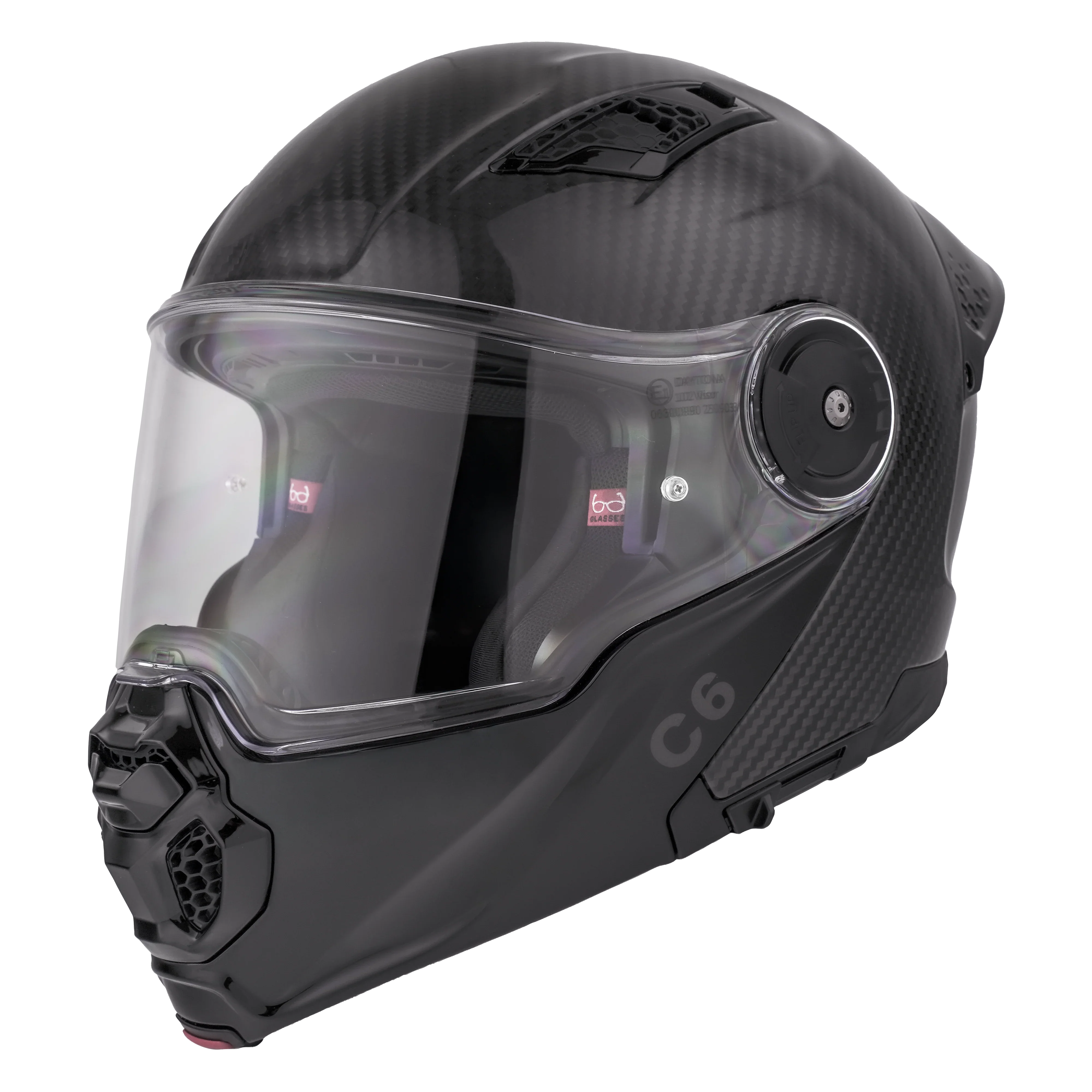 Daytona Helmets D.O.T. & ECE Daytona C6- Grey Carbon Fiber