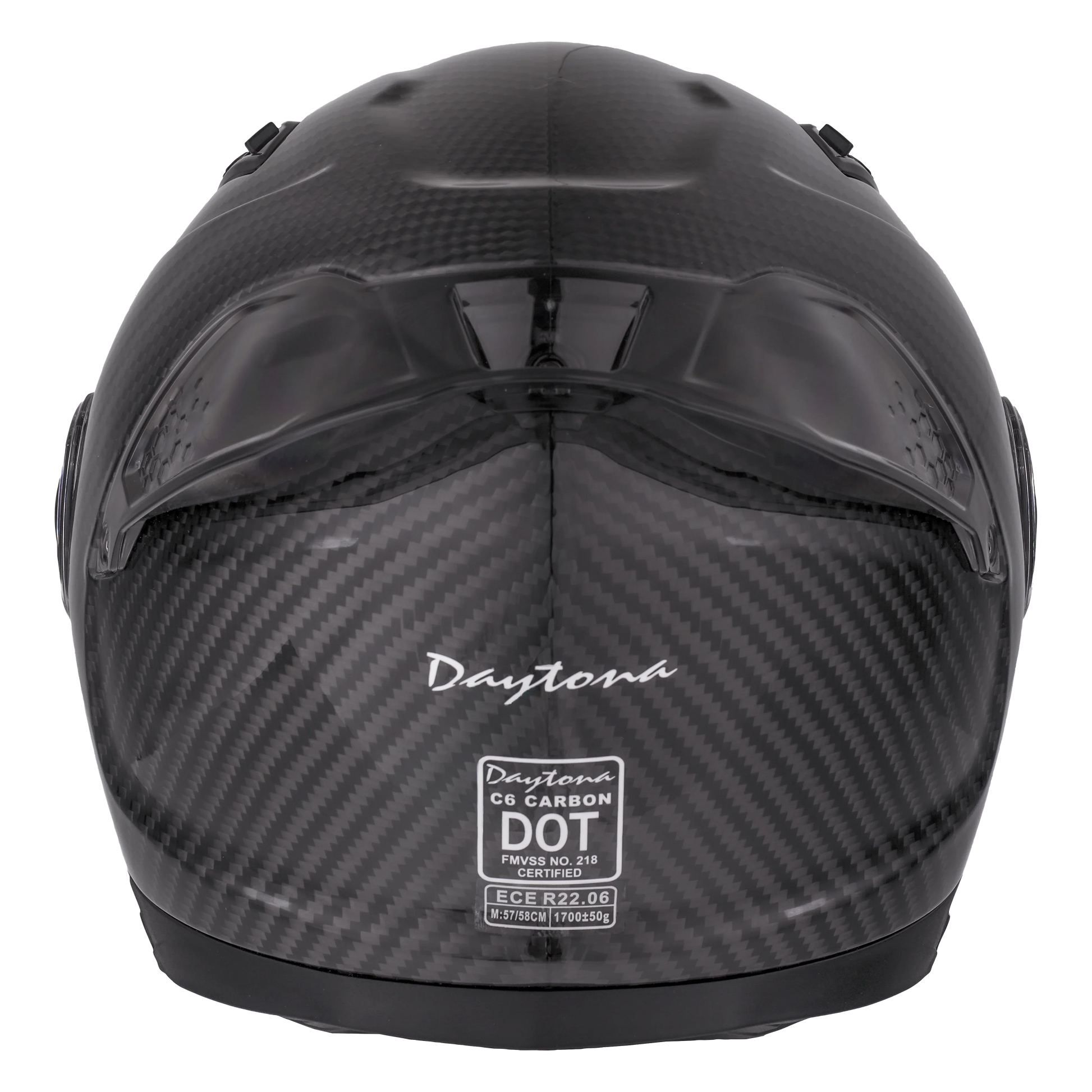 Daytona C6 – Grey Carbon Fiber – The Helmet Shop