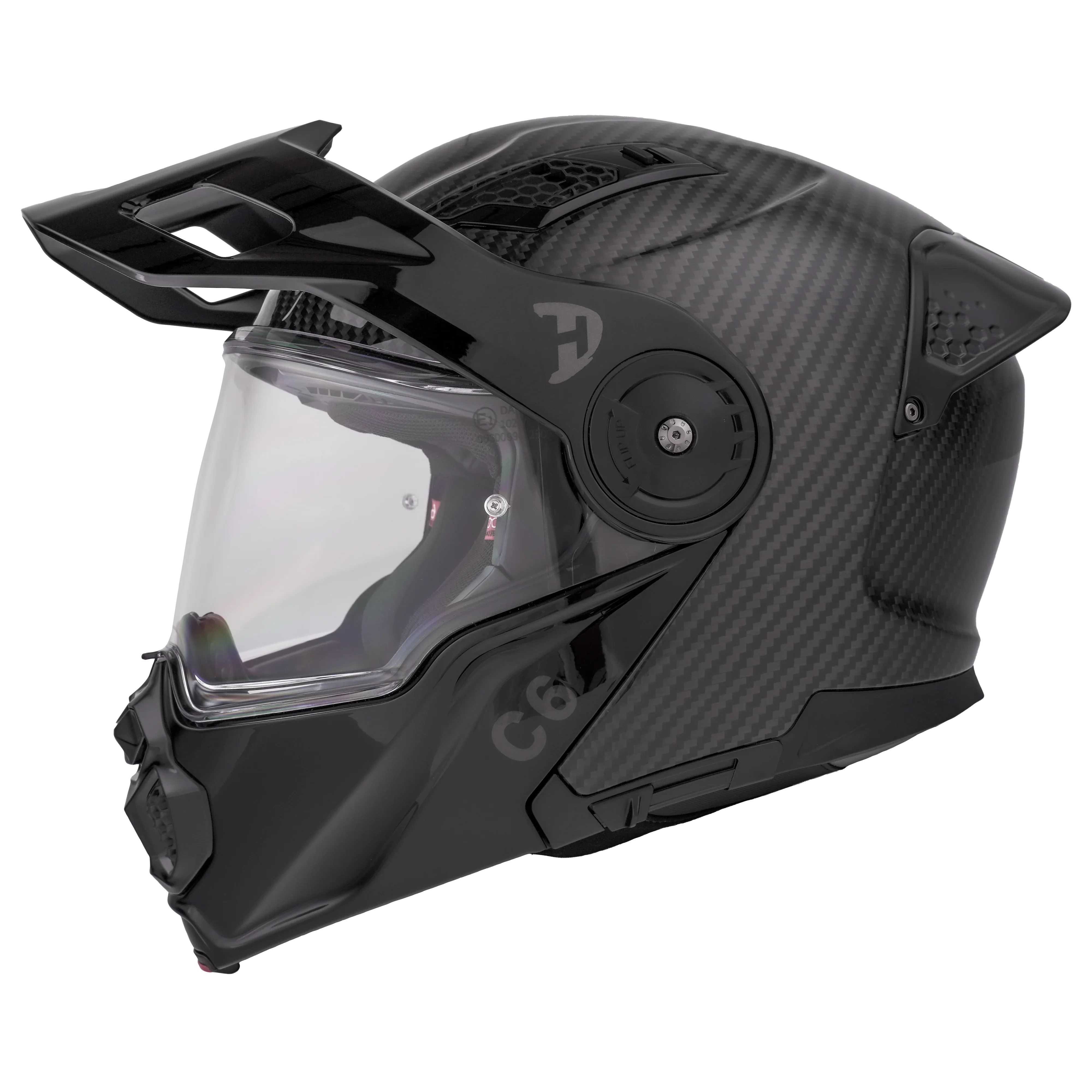 Daytona Helmets D.O.T. & ECE Daytona C6- Grey Carbon Fiber