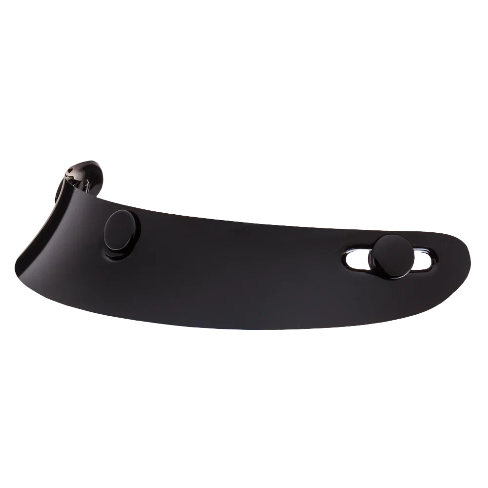 Daytona Helmets Mini Scoop Visor- Gloss Black