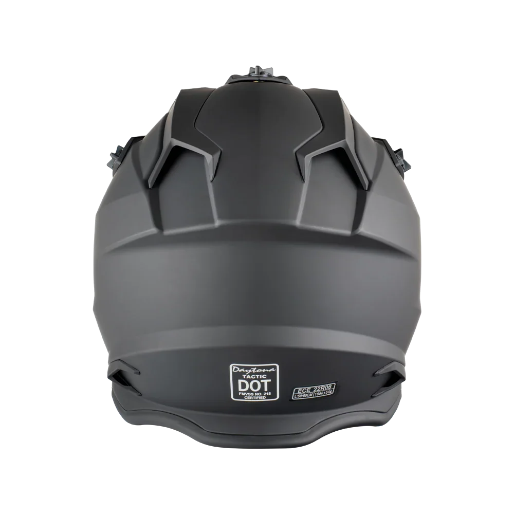 Daytona Helmets D.O.T. & ECE Daytona Tactic- Dull Black
