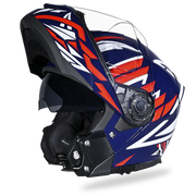 Daytona Helmets Daytona Glide Modular Motorcycle Helmet - DOT Approved, Bluetooth Ready, Dual Visor, Men/Women/Youth - W/ Liberty