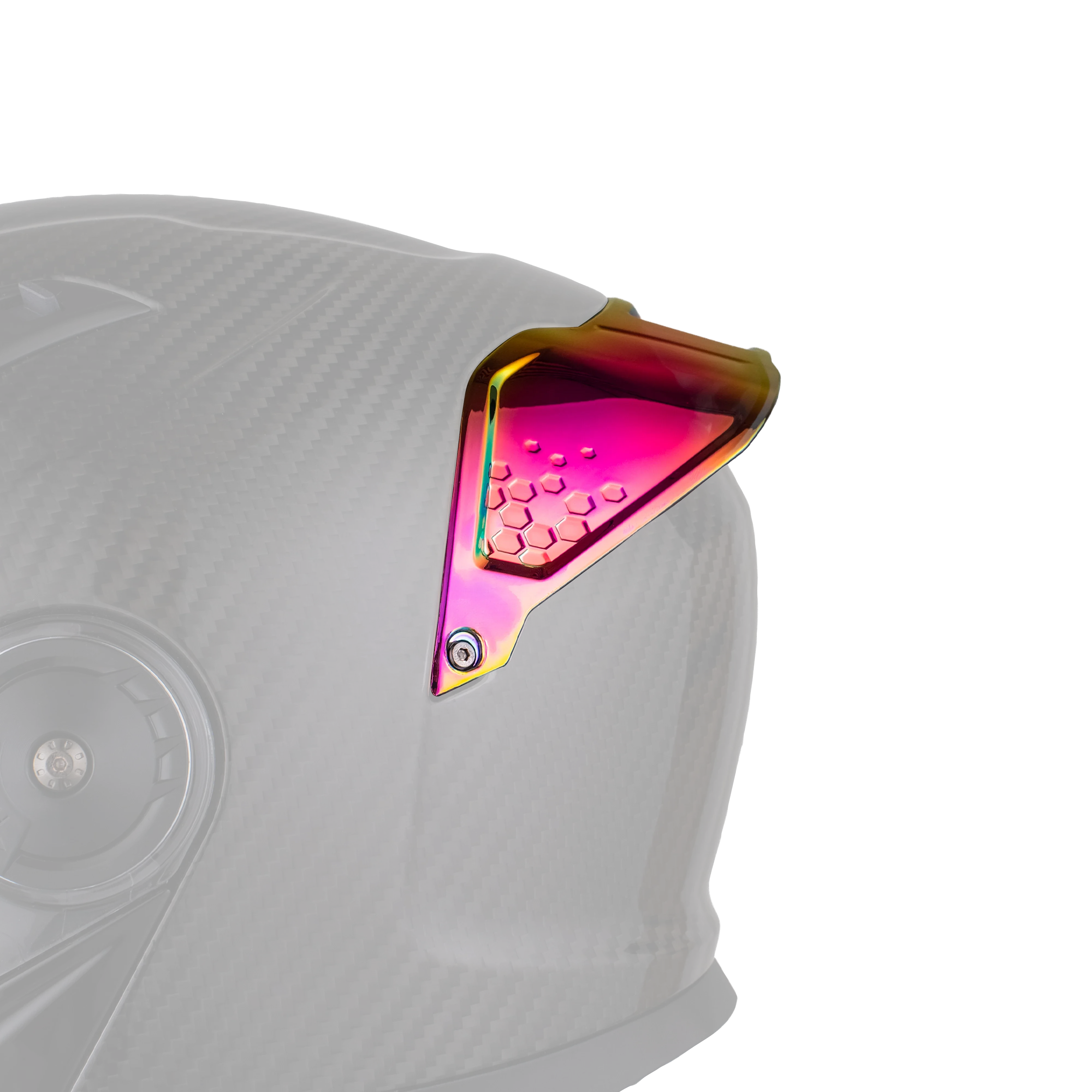 Daytona Helmets C6 Rear Spoiler Revo- Pink