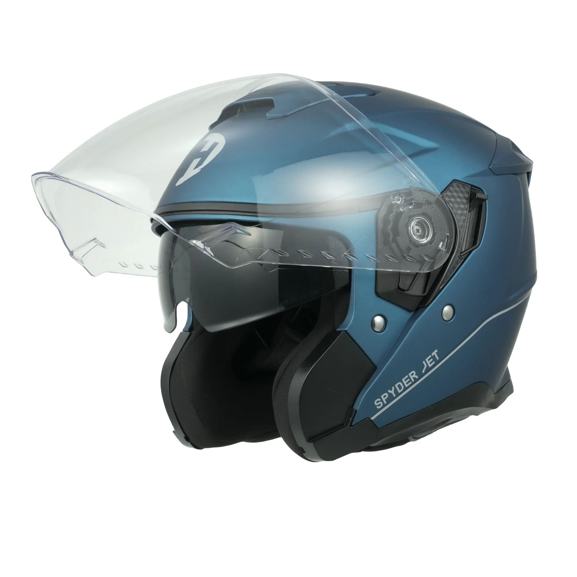 easyjet motorcycle helmet D.O.T. & ECE Daytona Spyder Jet- Cool Grey Daytona Helmets EasyJet - helmet in the