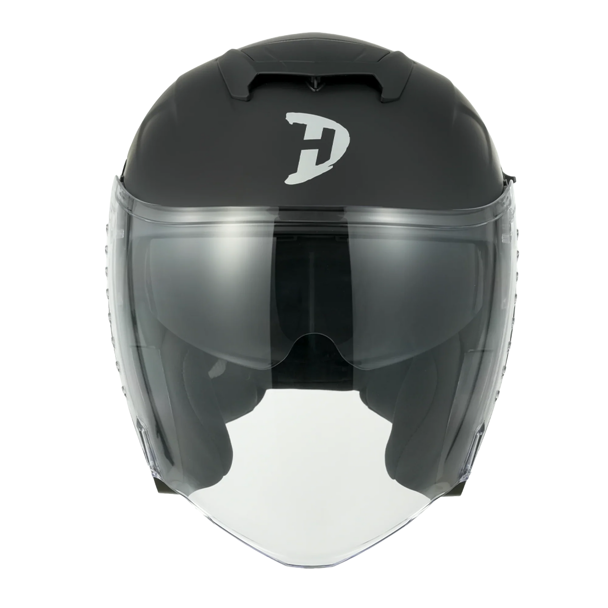 Daytona Helmets D.O.T. & ECE Daytona Spyder Jet- Dull Black